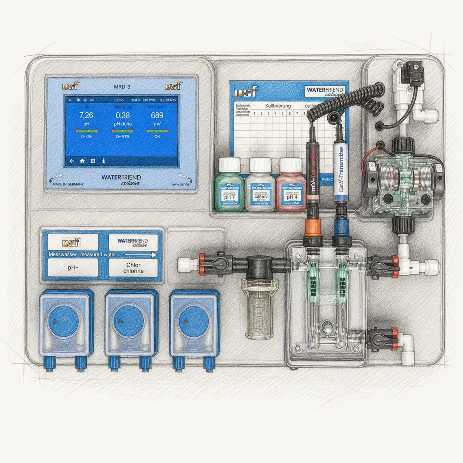 Waterfriend WATERFRIEND exclusiv MRD-2 / MRD-3 - bild 1