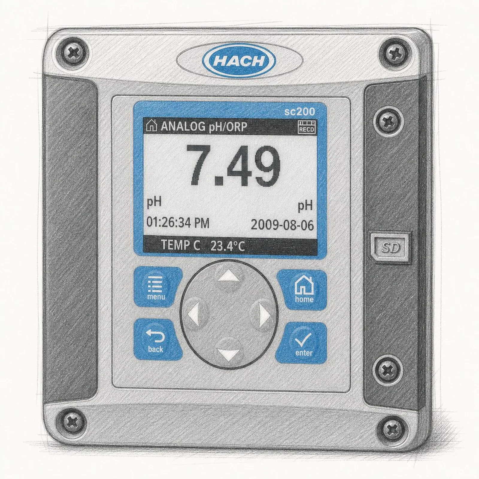 Hach SC200 Analog pH/ORP Module - bild 1