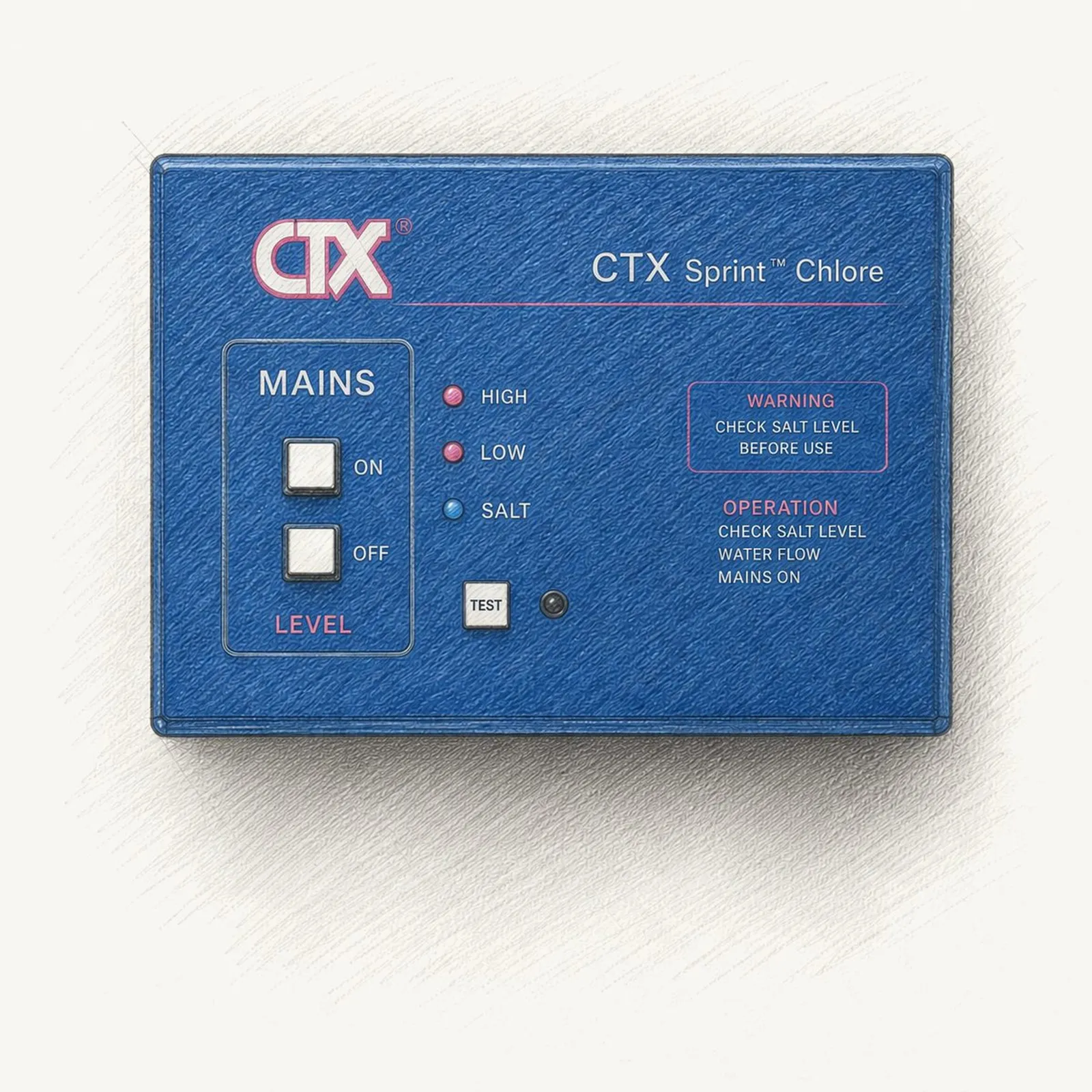 CTX Sprint Chlore control pH / SPRINT CHLORE - bild 1