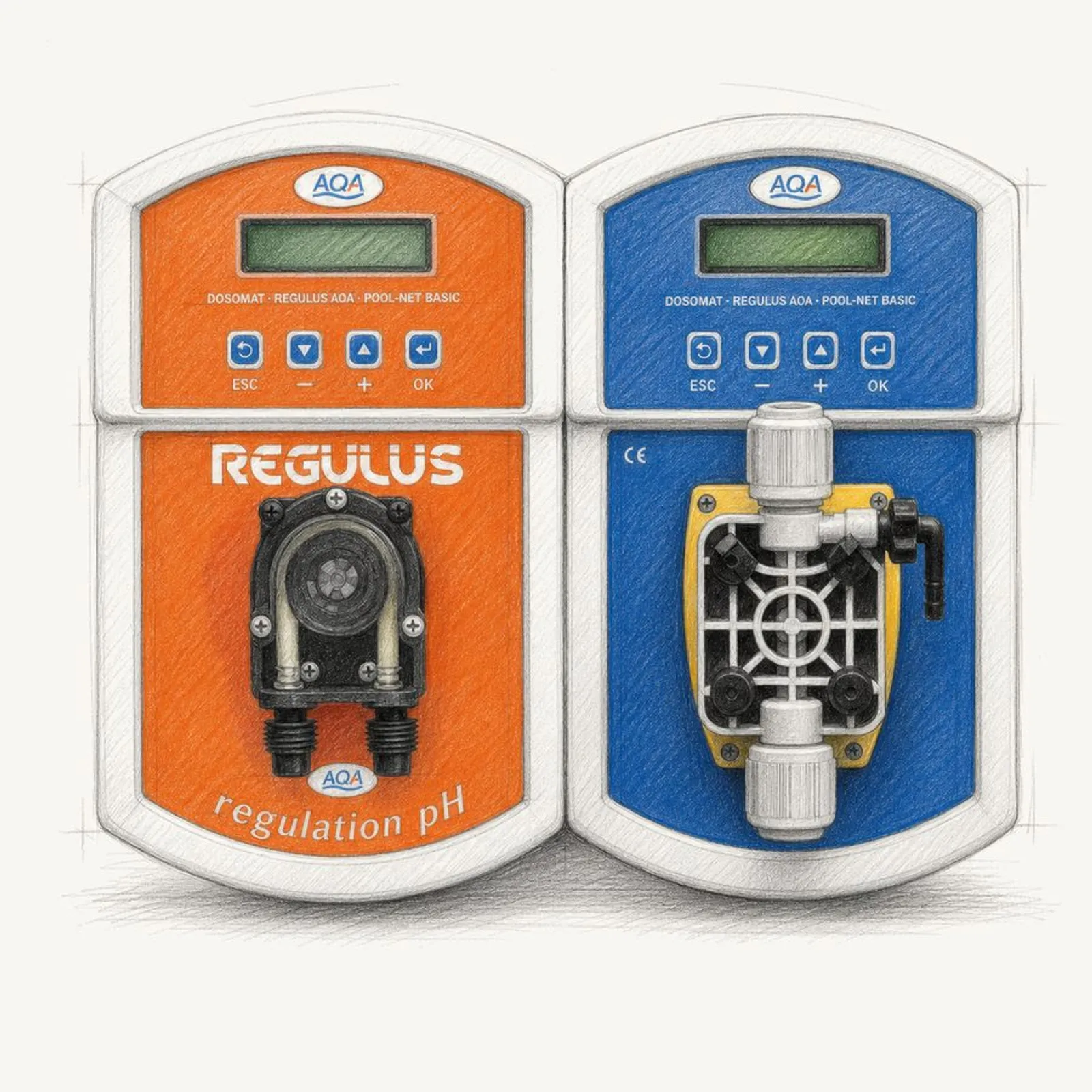 AOA DOSOMAT / REGULUS Aoa / REGULUS PP / Pool-Net Basic (pH+Redox) - bild 1