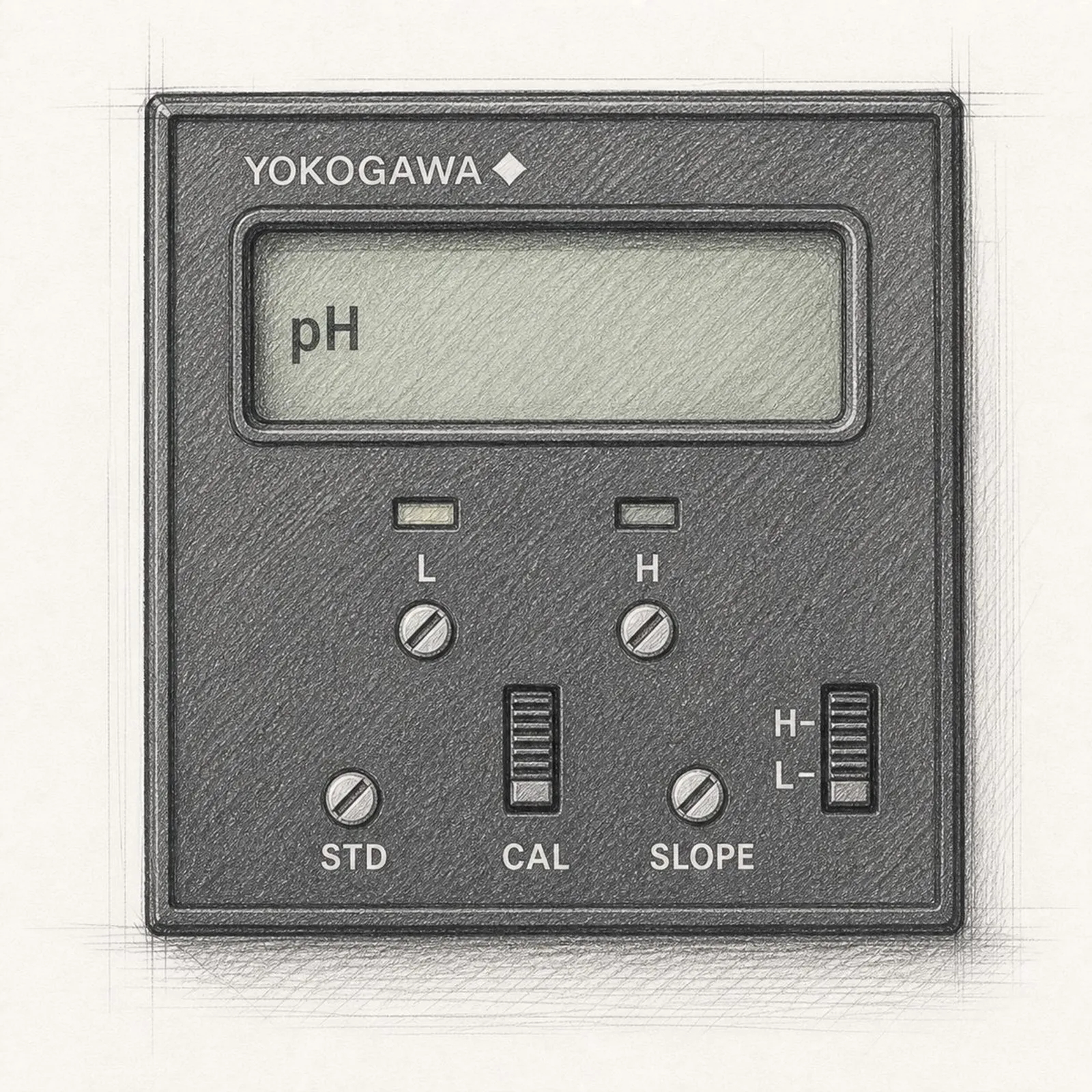 Yokogawa PH8PMC compact pH meter - bild 1