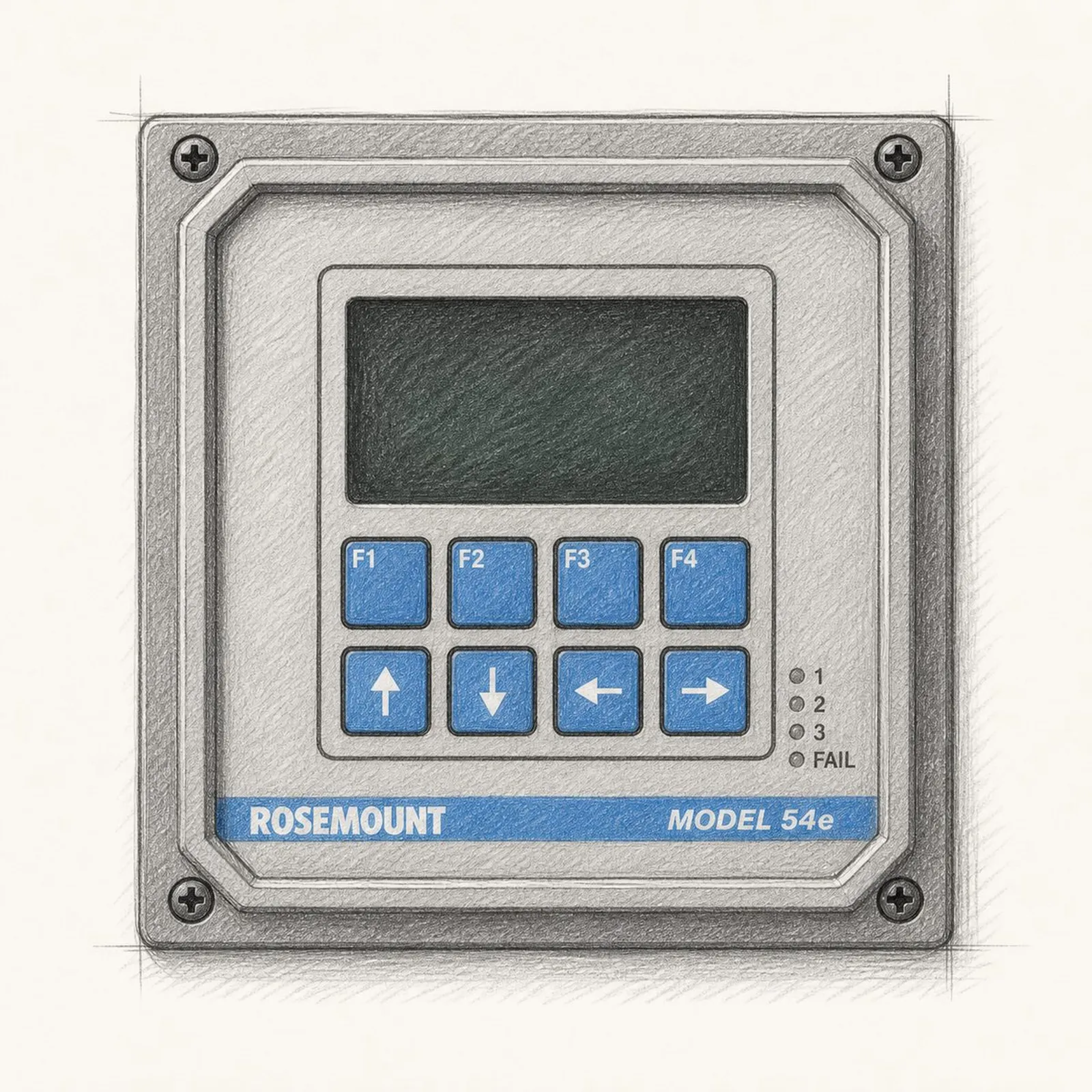 Rosemount (Emerson) 54e pH/ORP Analyzer/Controller - bild 1