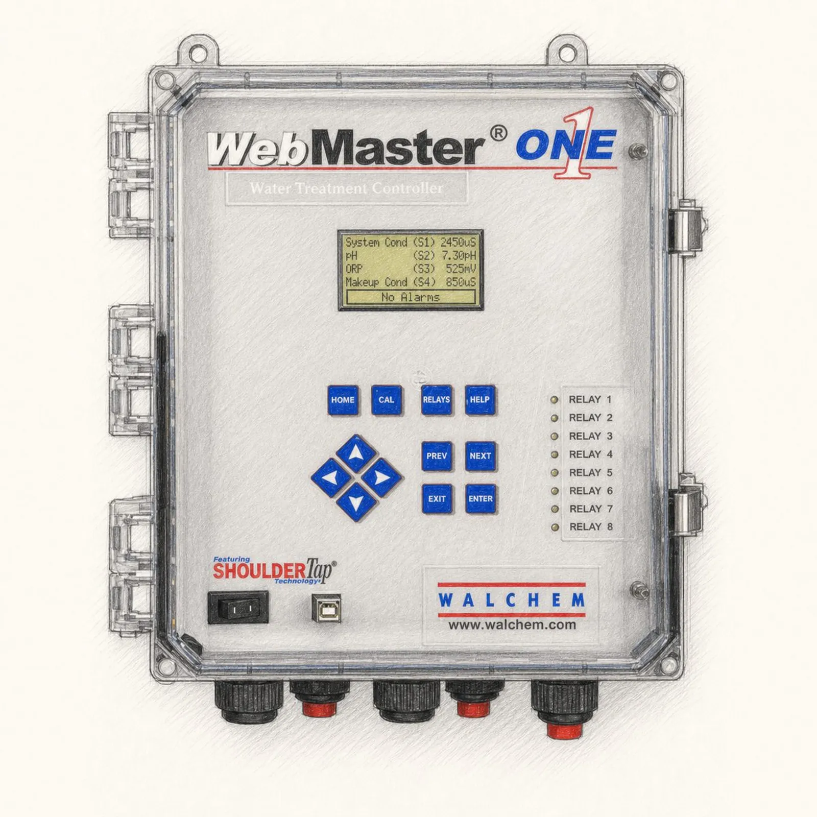 Walchem WebMasterONE (pH/ORP configuration) - bild 1