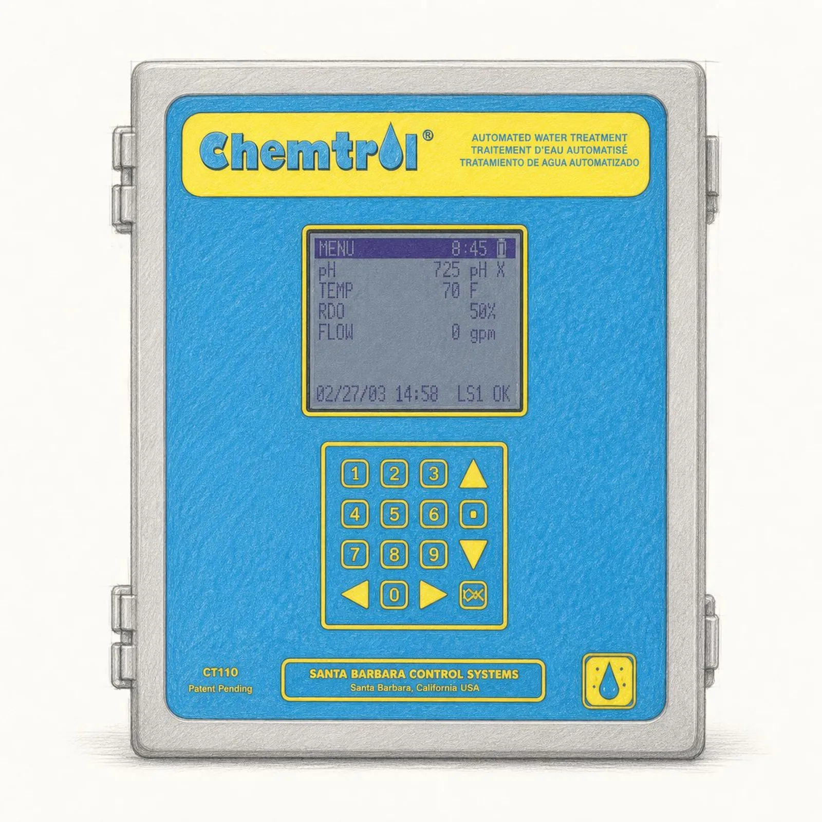 CHEMTROL CT110 Cooling Tower Controller - bild 1