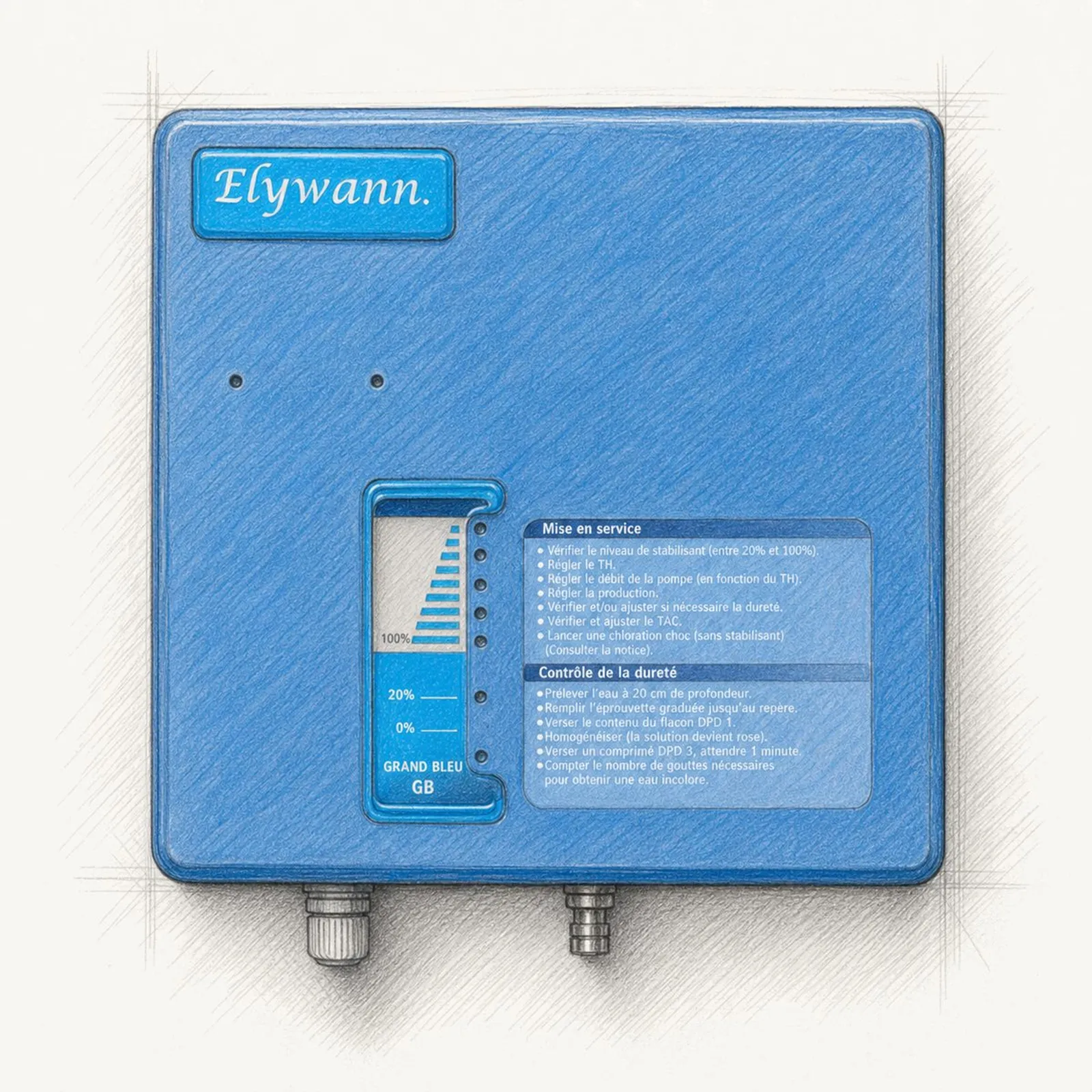 Elywann Grand Bleu / GB (elektrolysör, 80/120) - bild 1