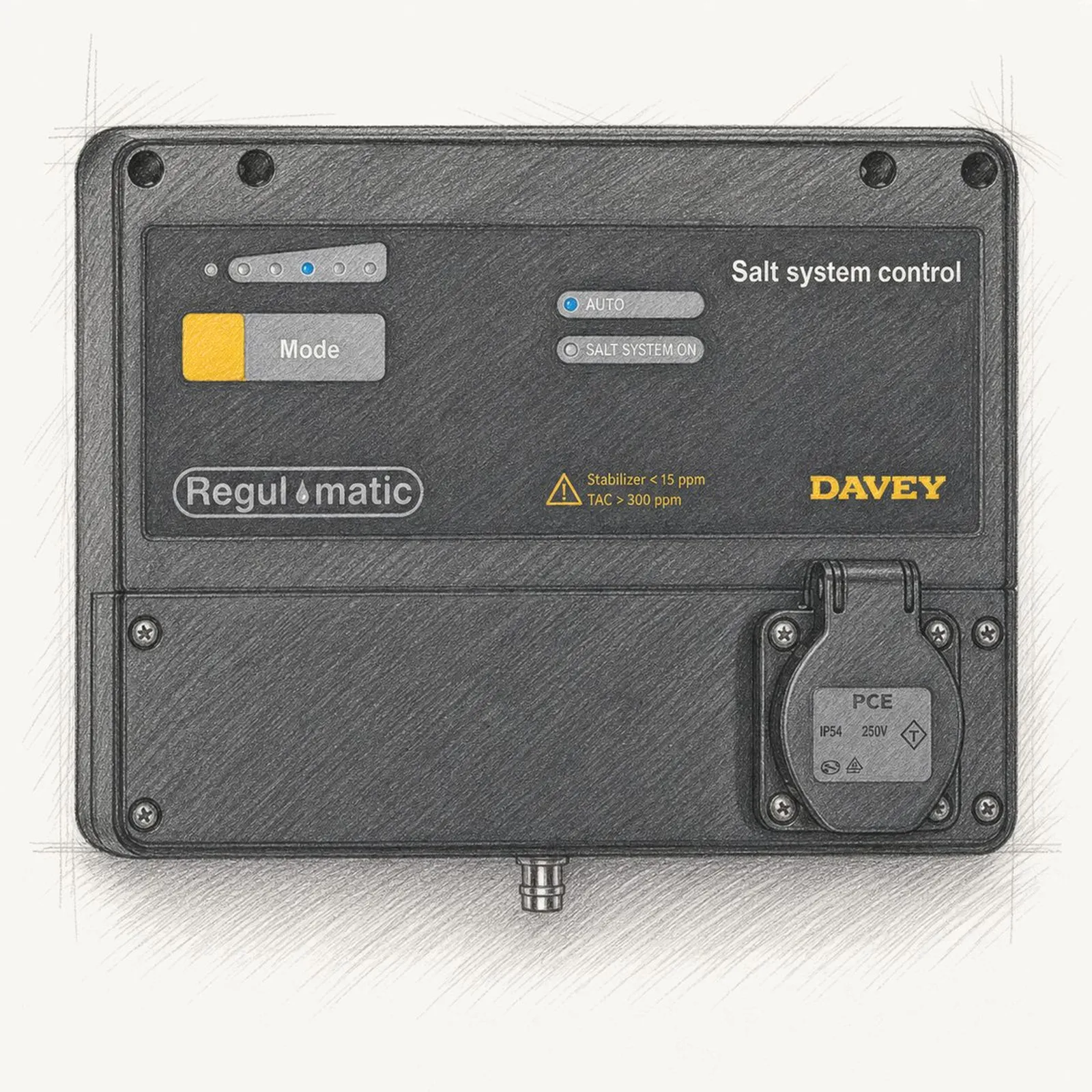 Davey ProMatic ESC / Régul'Matic Davey (klassisk generation, 12×150 mm) - bild 1