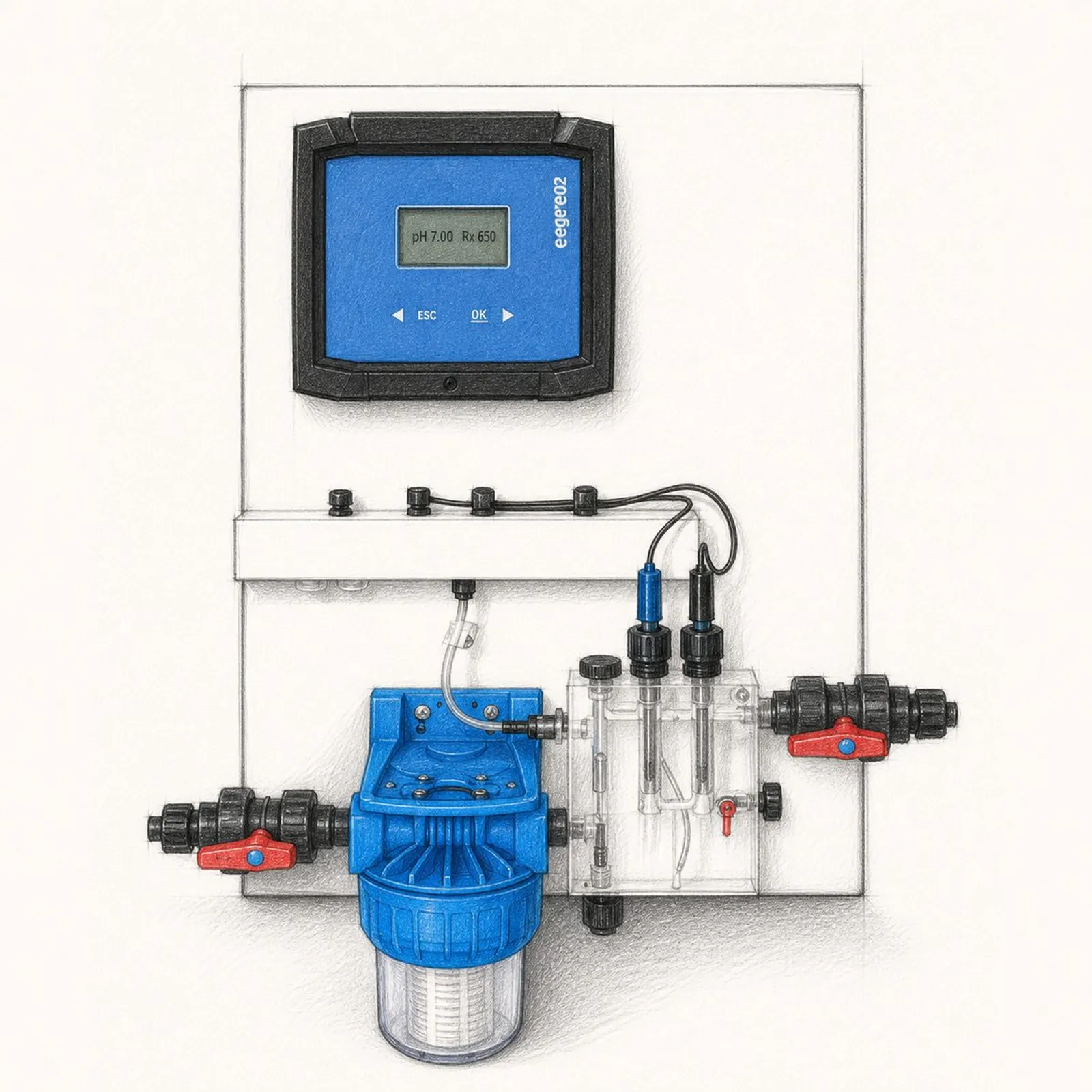 Etatron pH-Rx-F Control Unit - bild 1