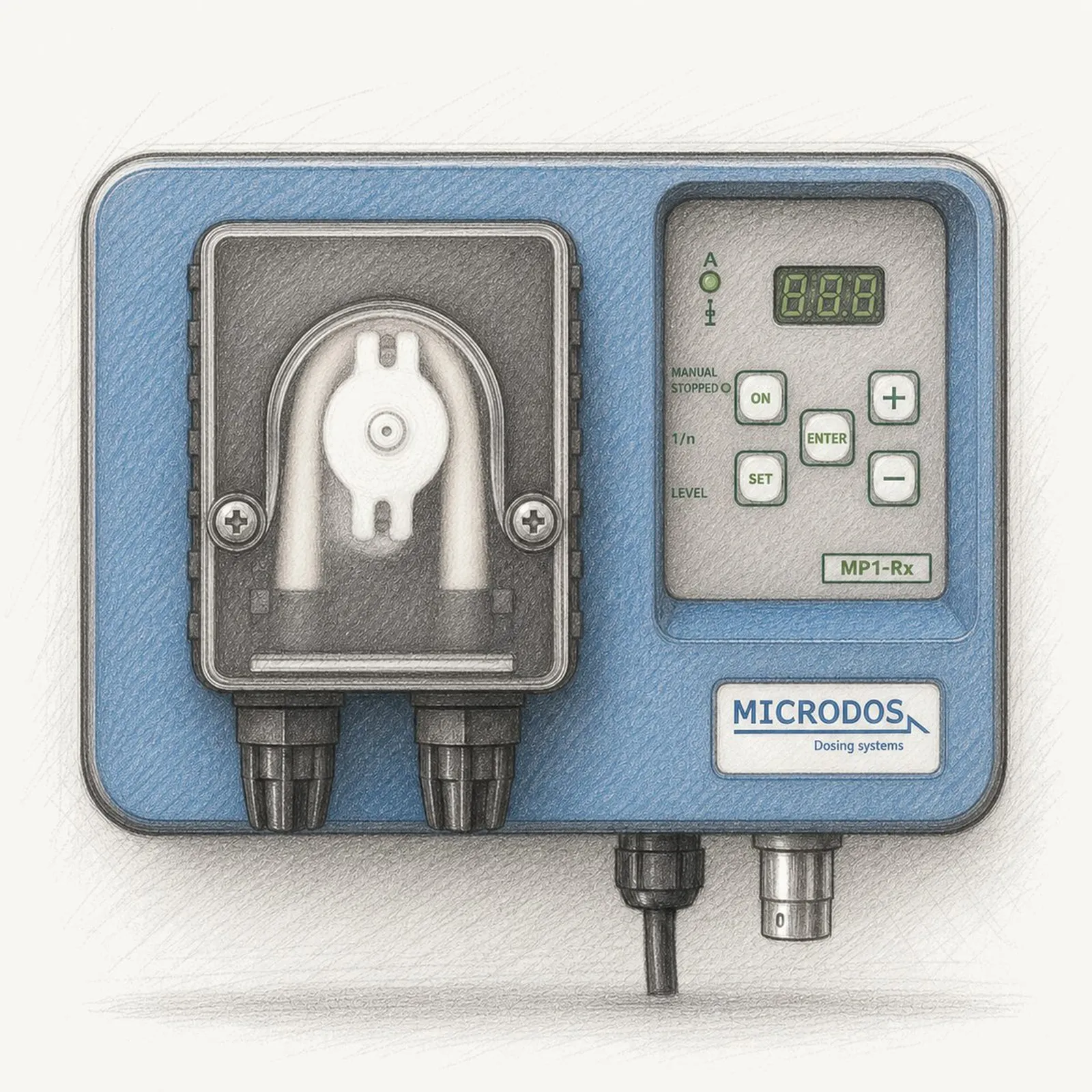 Microdos MP1-serien (MP1-PH / MP1-REDOX / MP1-WF m.fl.) - bild 1