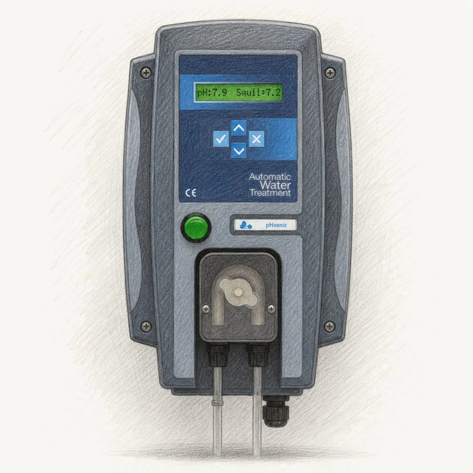 CCEI pHoeniX (fristående pH-regulator, integrerad pump) - bild 1