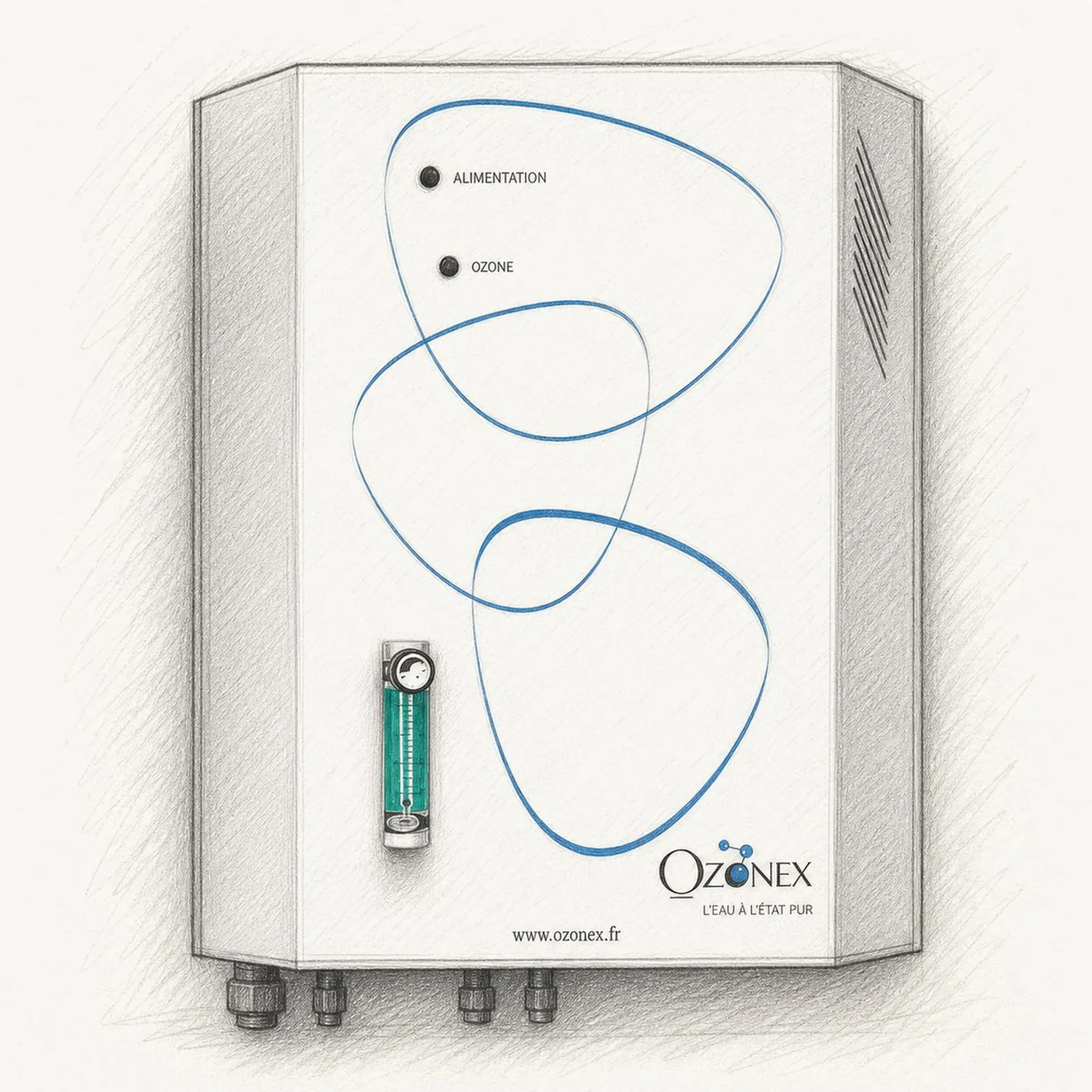 Ozonex EX 80 / EX 100 (ozonateur, ingen elektrod) - bild 1