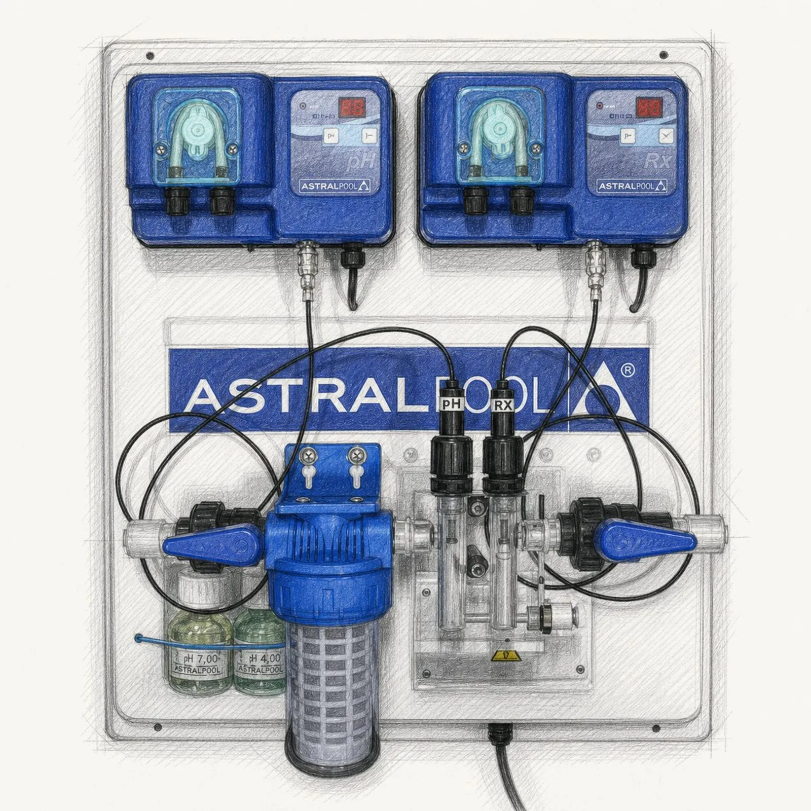 AstralPool Micro / Micro UP / Maxi / Maxi UP / SEL BLUE - bild 1