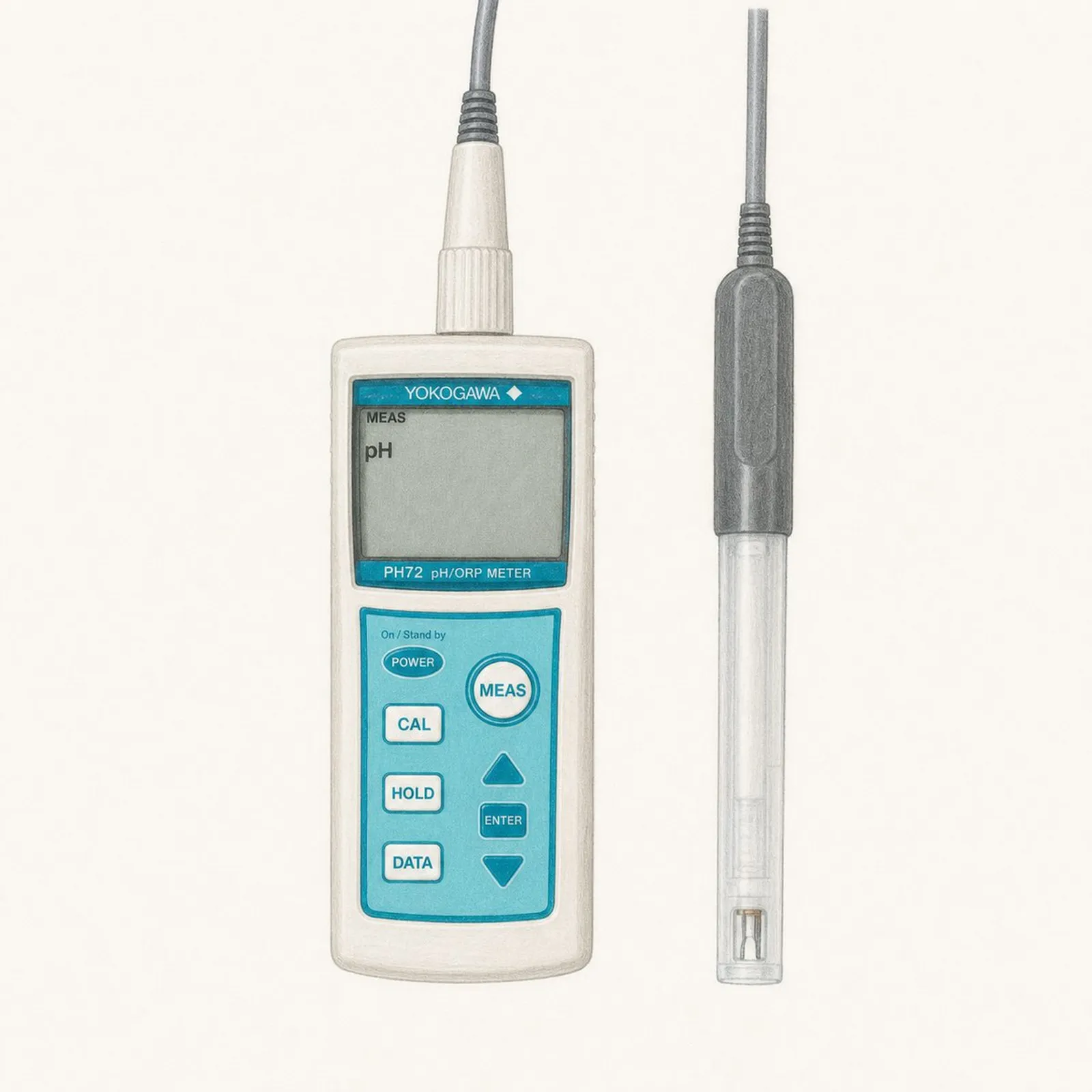 Yokogawa PH72 Personal pH/ORP Meter - bild 1