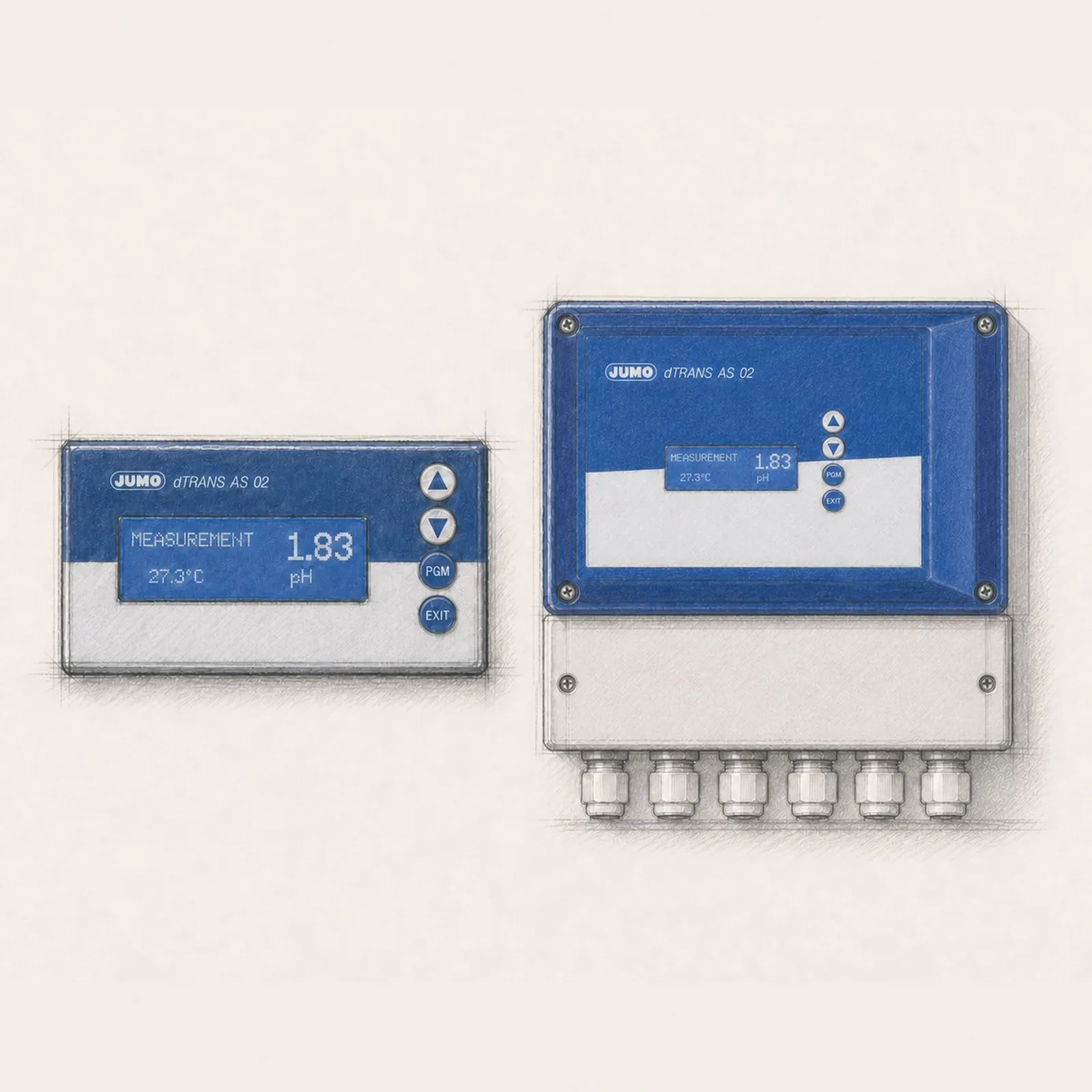 JUMO dTRANS AS 02 (liquid analysis configuration) - bild 1