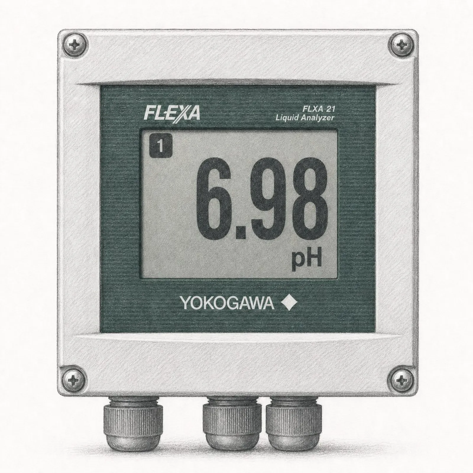 Yokogawa FLXA21 (analog PH4/OR4 configuration) - bild 1