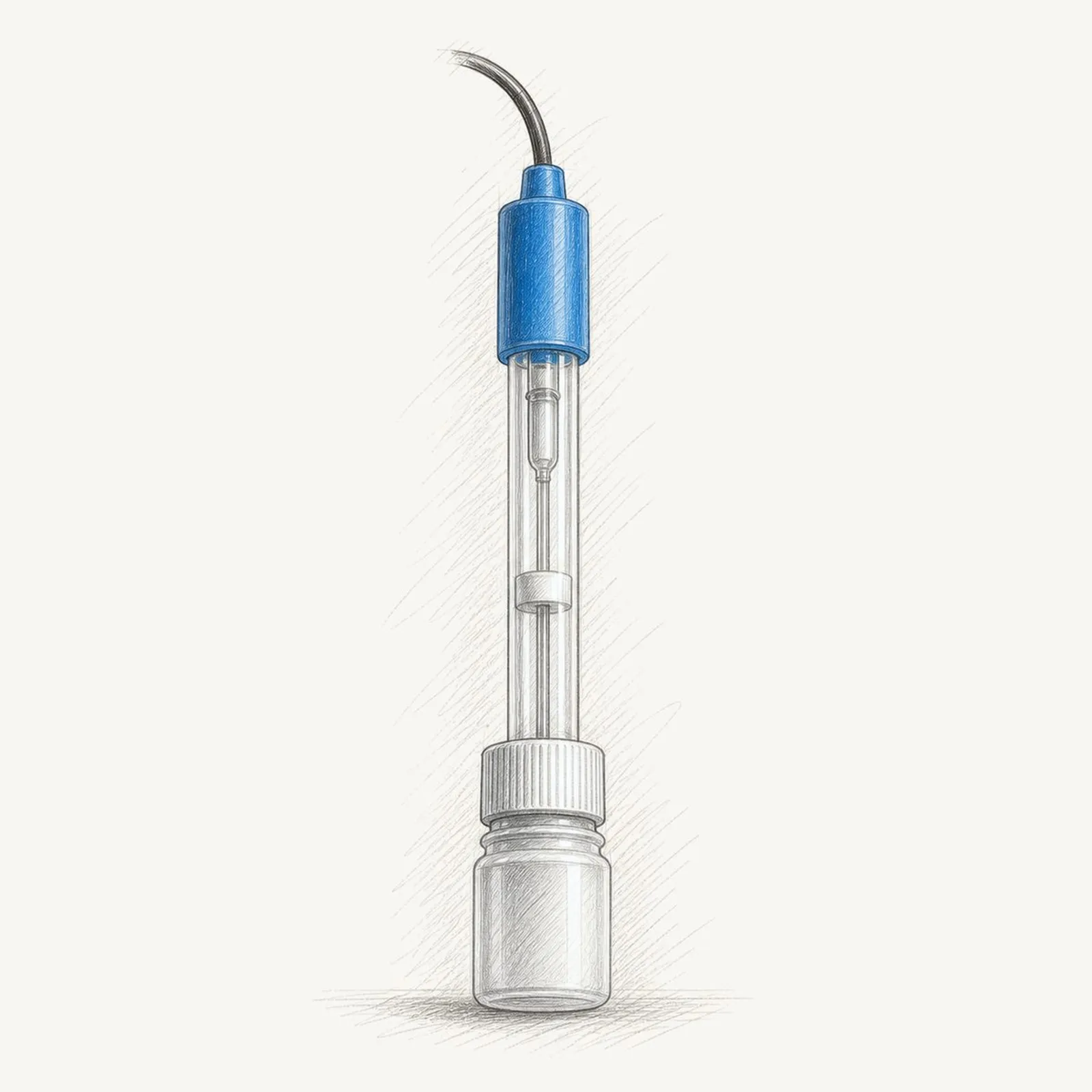 Ocedis Sonde pH PRO (ELEKTROD, ref 443 100 001) - bild 1