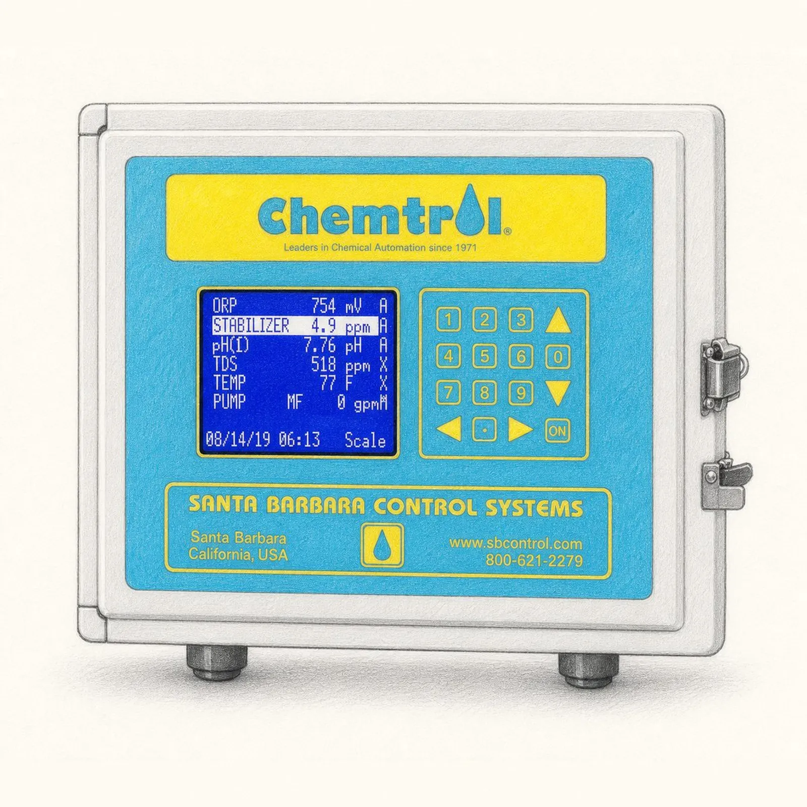 CHEMTROL CT6000 Cooling Tower Controller - bild 1