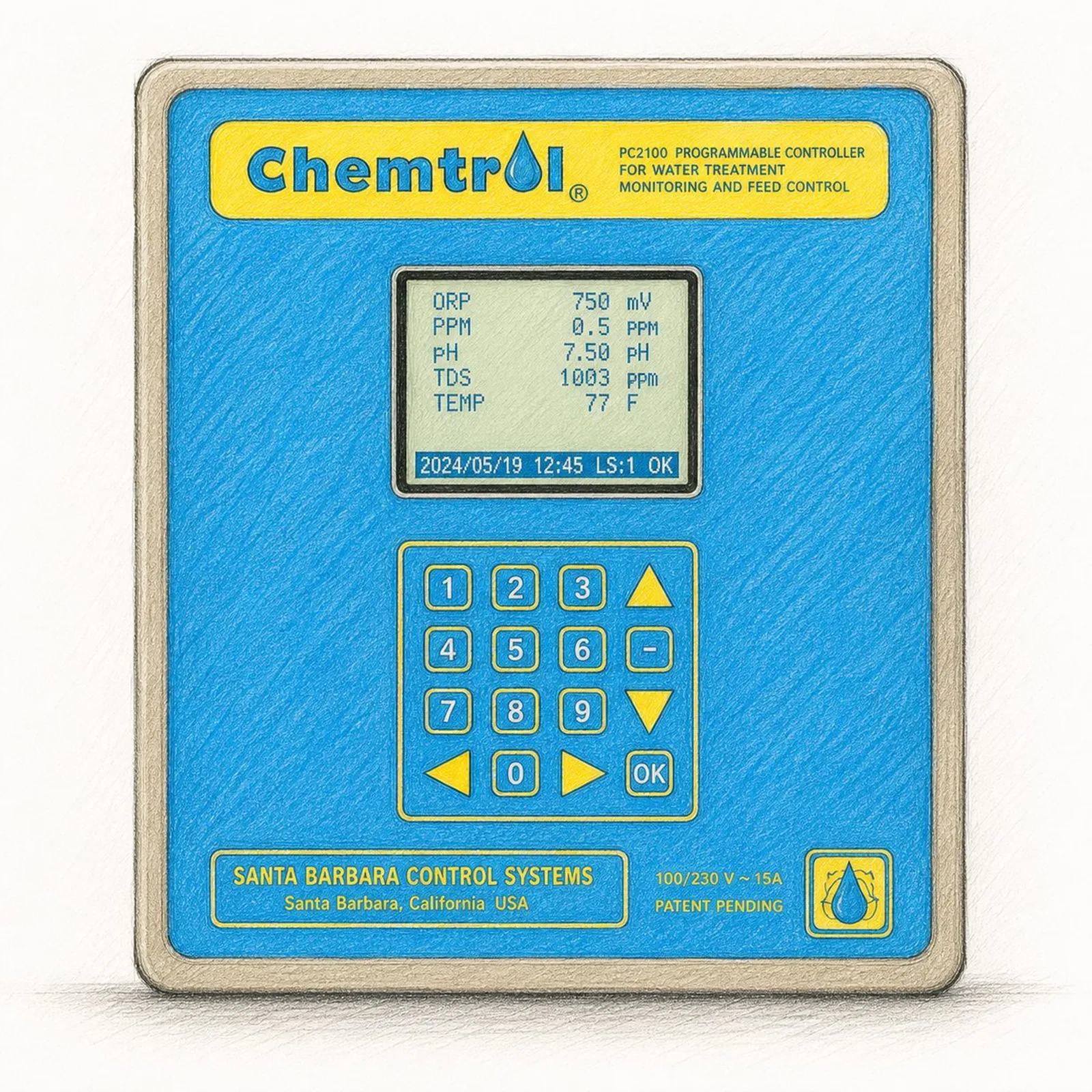 CHEMTROL PC2100 Programmable Controller - bild 1