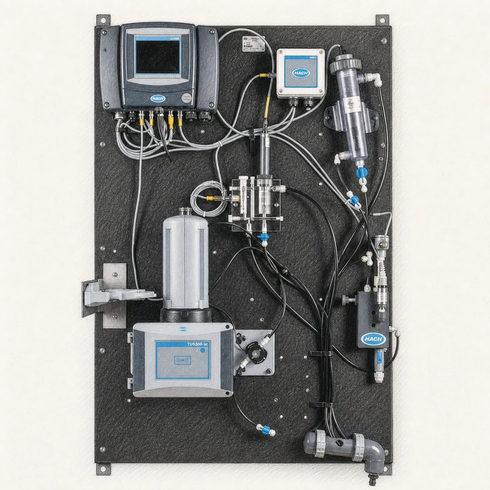 Hach WDMP sc Water Distribution Monitoring Panel - bild 1