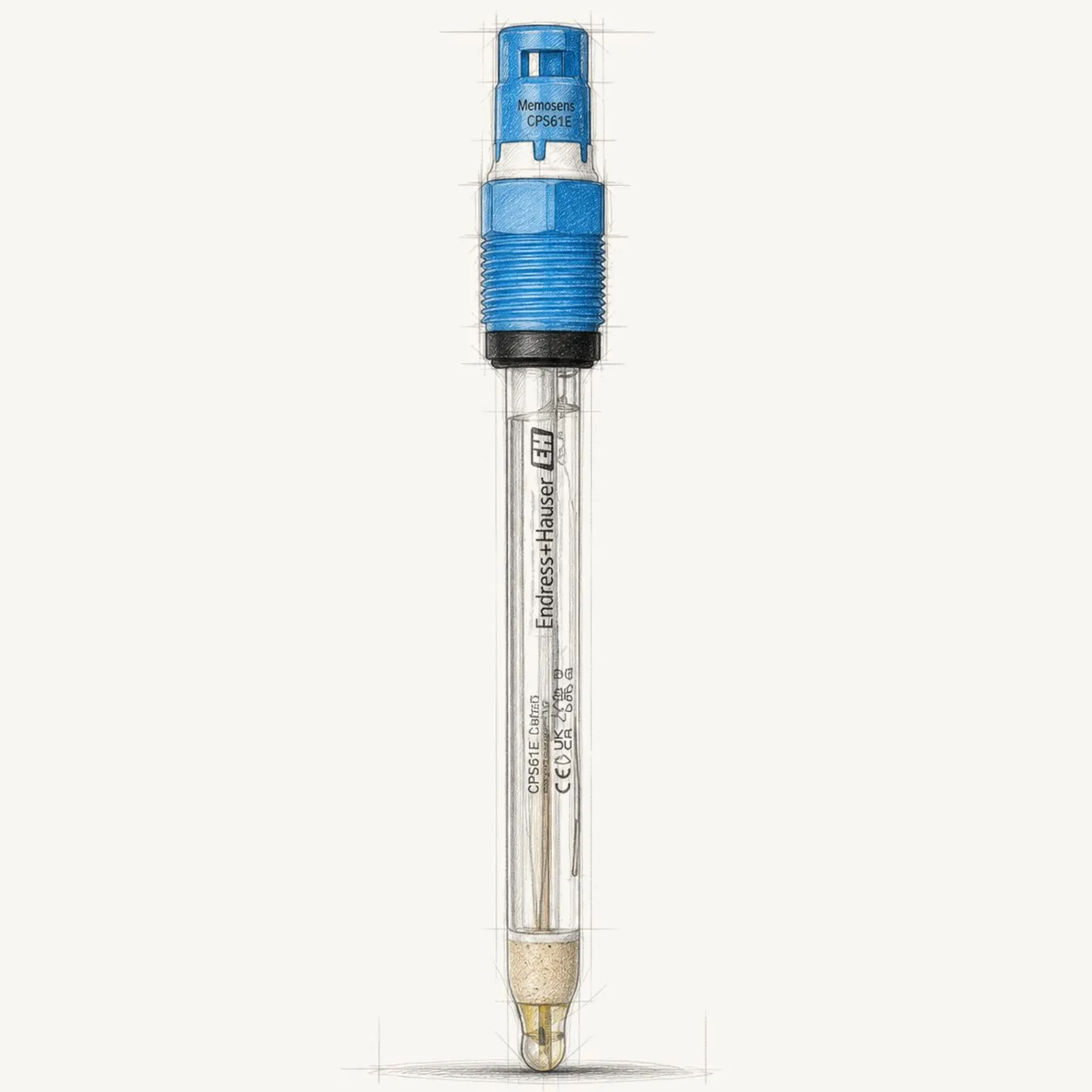 Endress+Hauser Memosens CPS61E (+ Liquiline CM44x/CM42) - bild 1