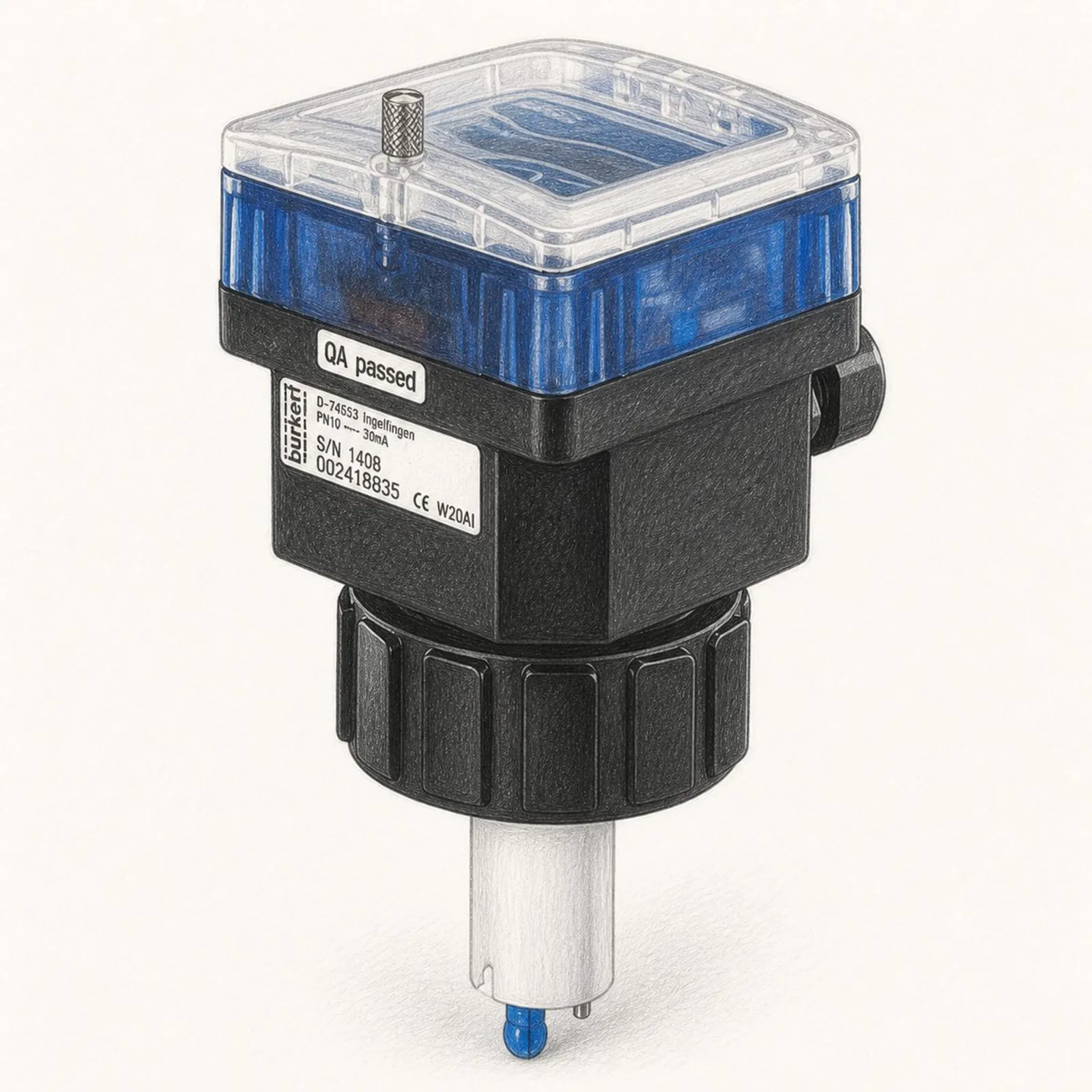 Bürkert Type 8205 Remote pH Controller - bild 1