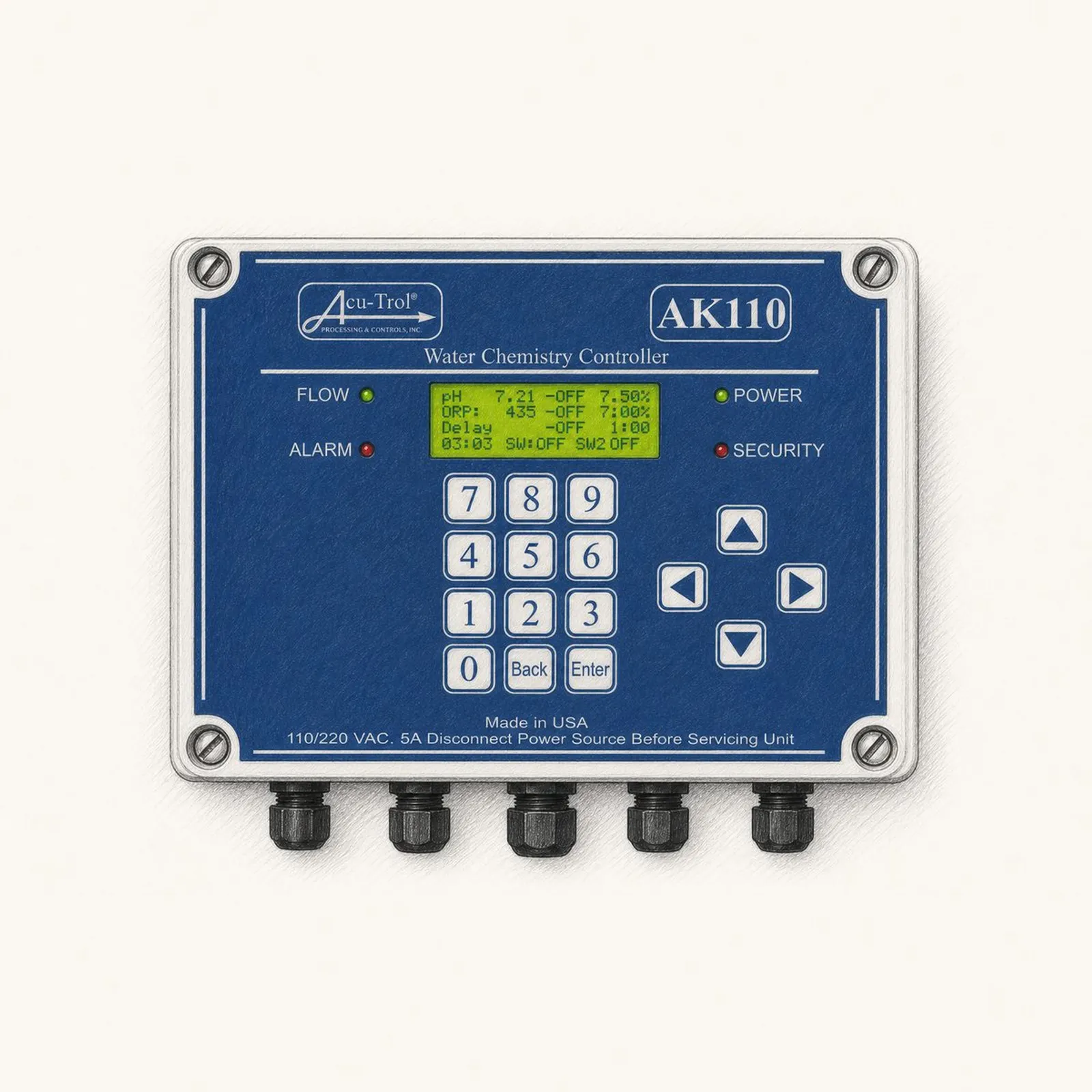 Pentair Acu-Trol AK110 / AK600 chemical controller - bild 1