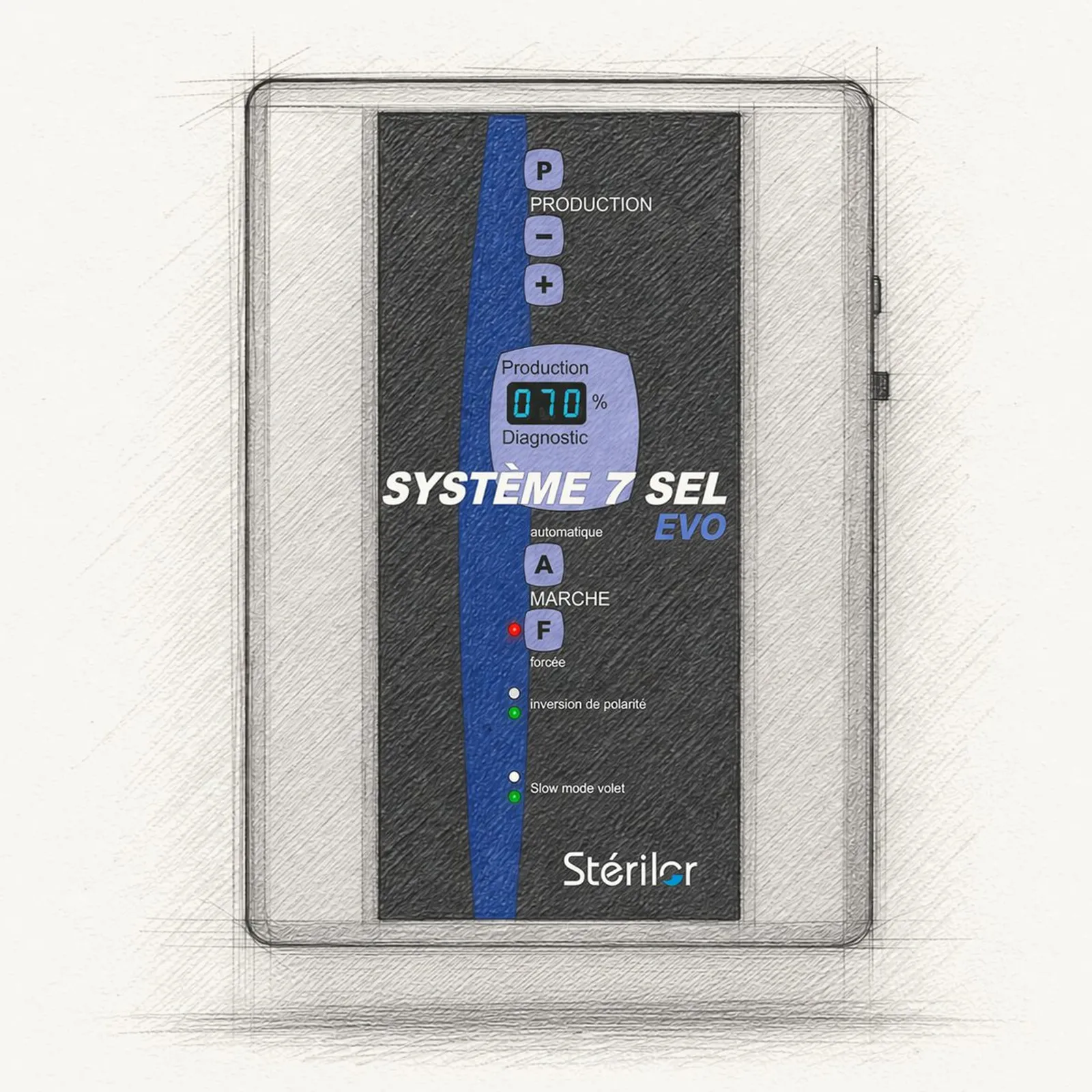 Sterilor Système 7 SEL EVO / EVO+ (saltelektrolysör) - bild 1