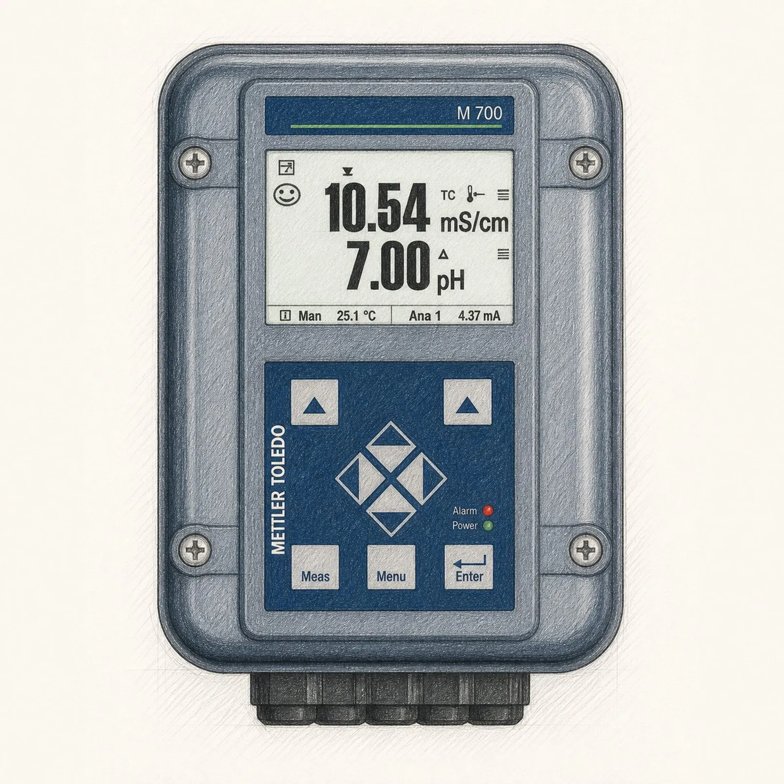 Mettler-Toledo M700 (pH 2700 analog module) - bild 1