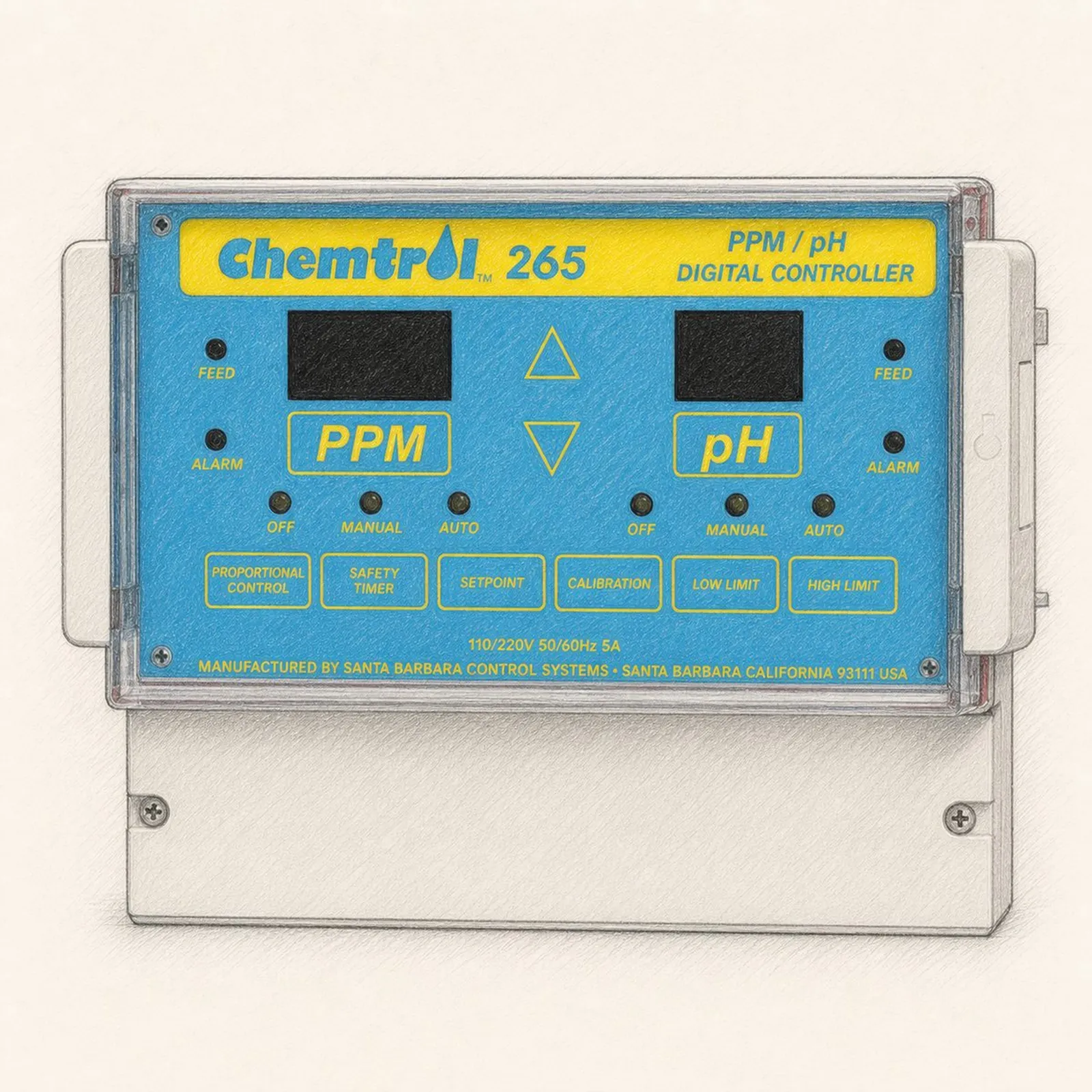 CHEMTROL CH265 PPM/pH Digital Controller - bild 1