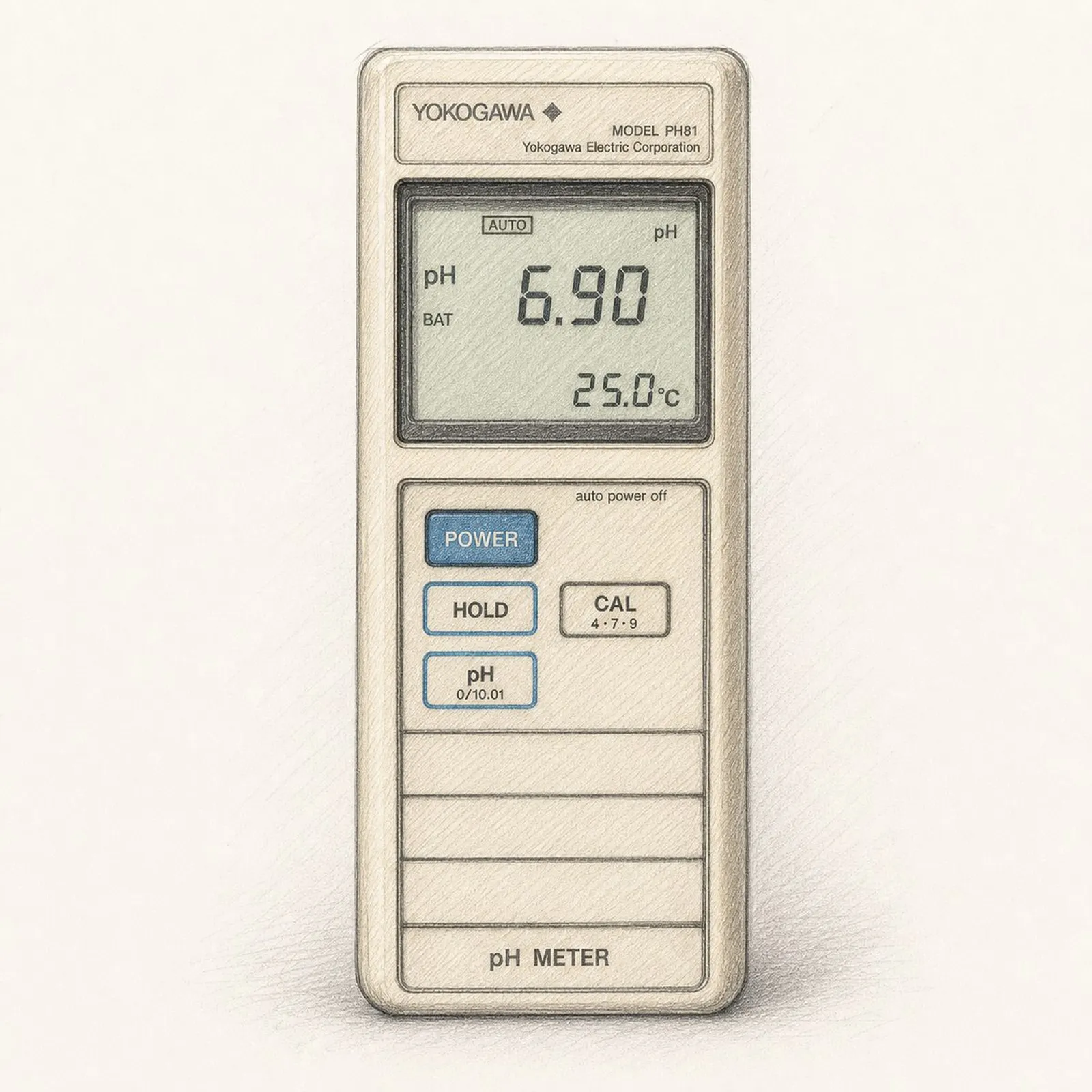 Yokogawa PH81 Personal pH Meter - bild 1