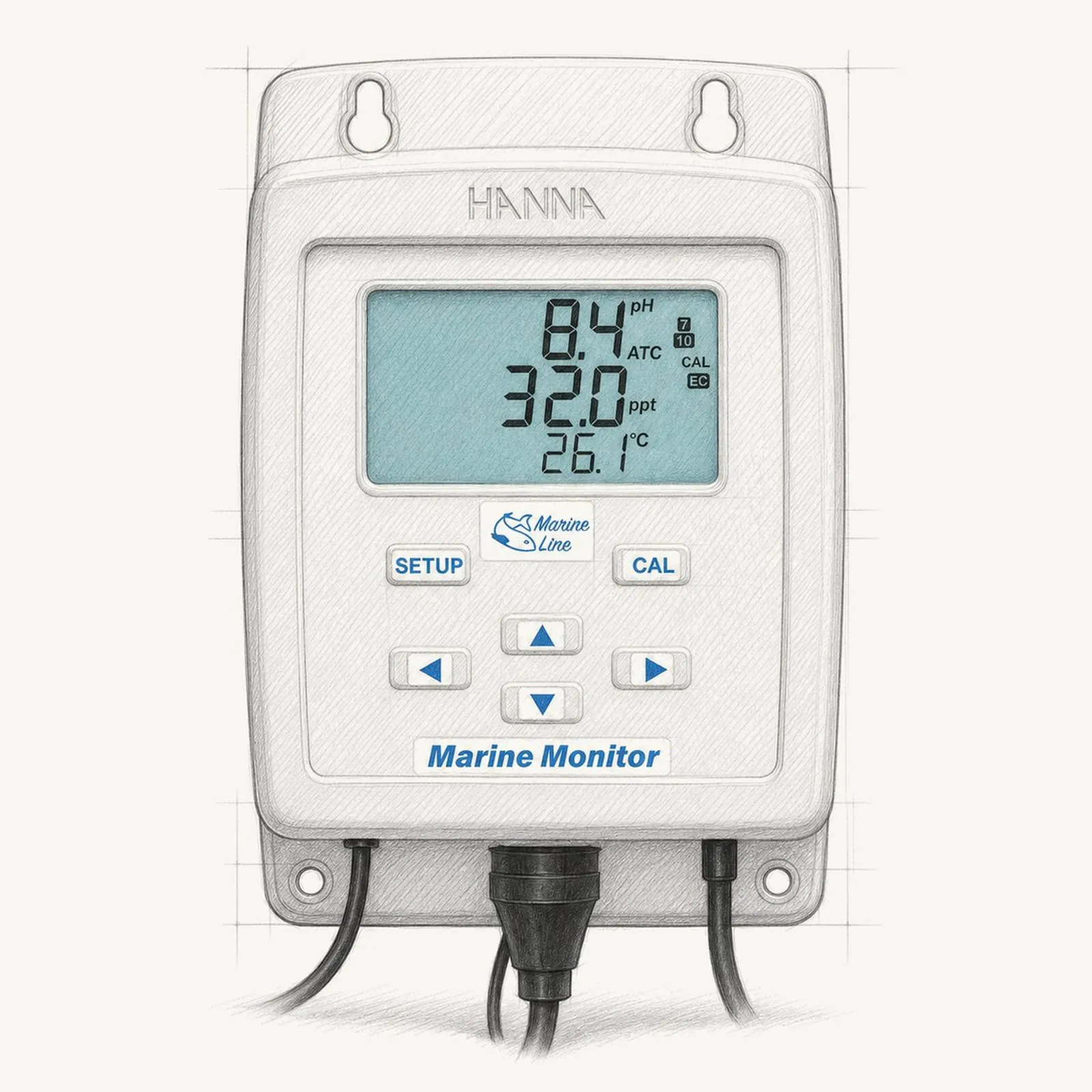 Hanna HI981520 (Marine Monitor) - bild 1
