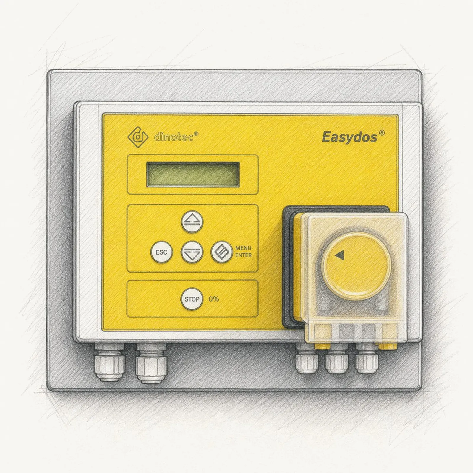 Dinotec Poolcare DOMO VISUAL / MESMATIC VISUAL / EASYDOS - bild 1