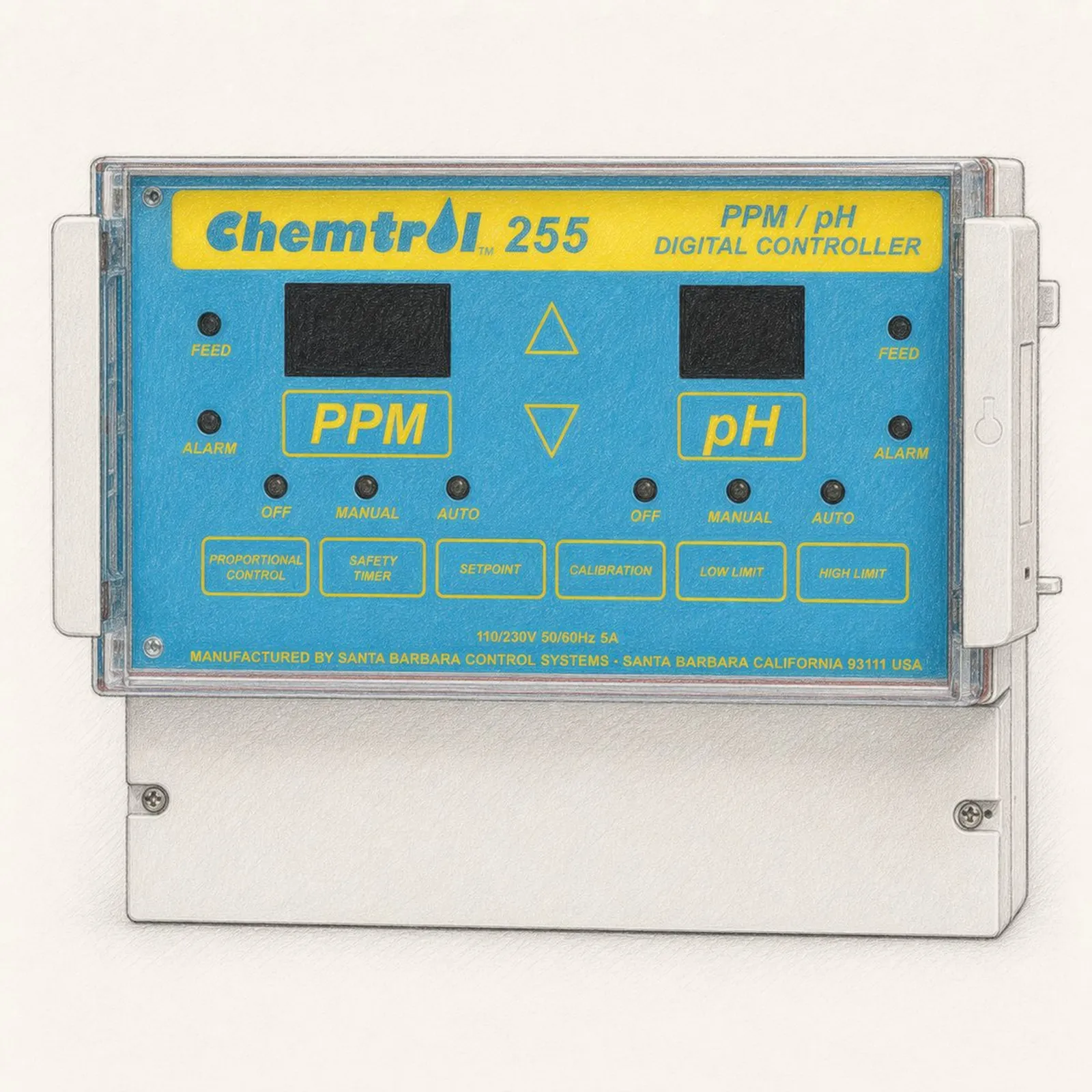 CHEMTROL CH255 PPM/pH Digital Controller - bild 1
