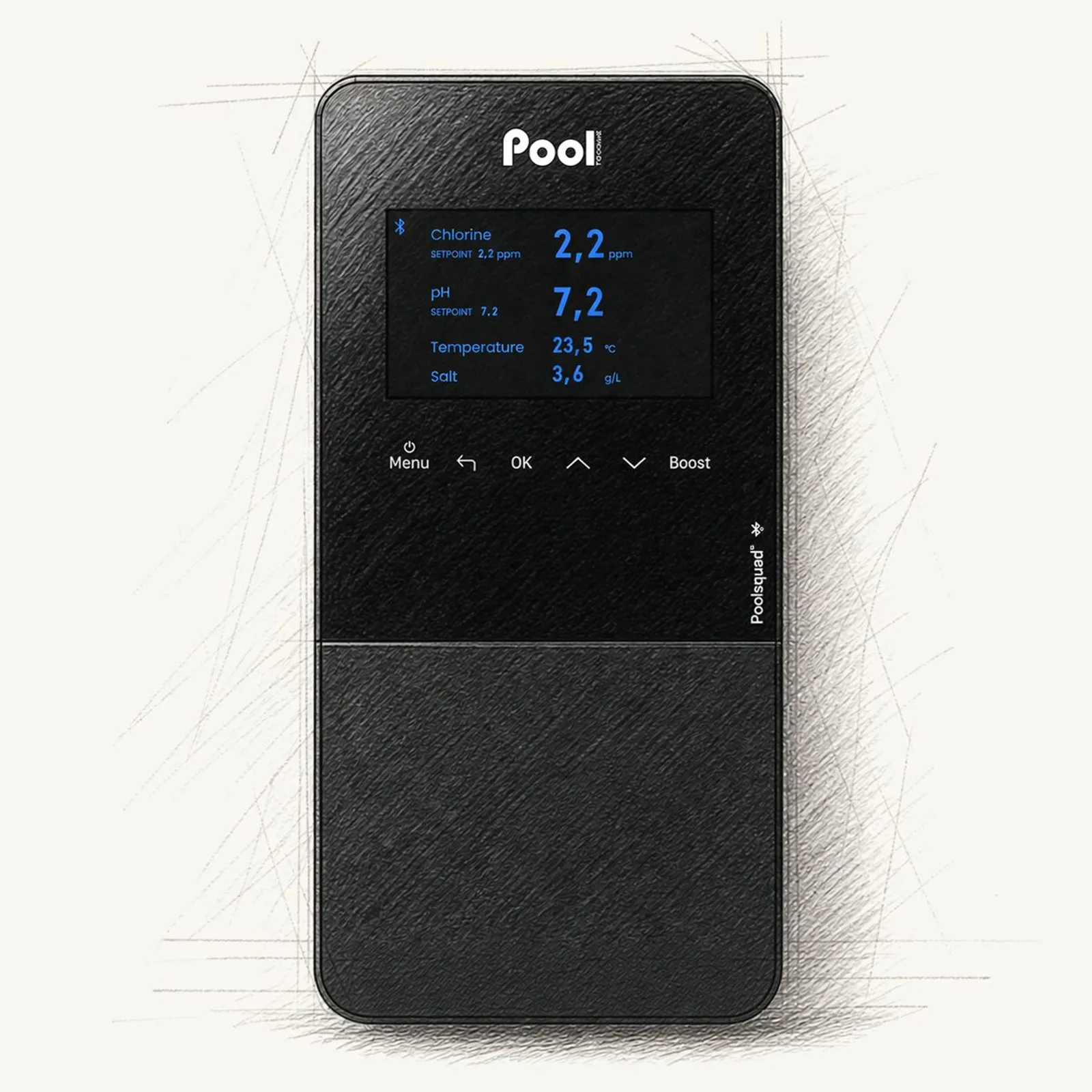 Pool Technologie Poolsquad Ampero / Poolsquad UV Ampero (pH + fri klor ampérometrisk) - bild 1