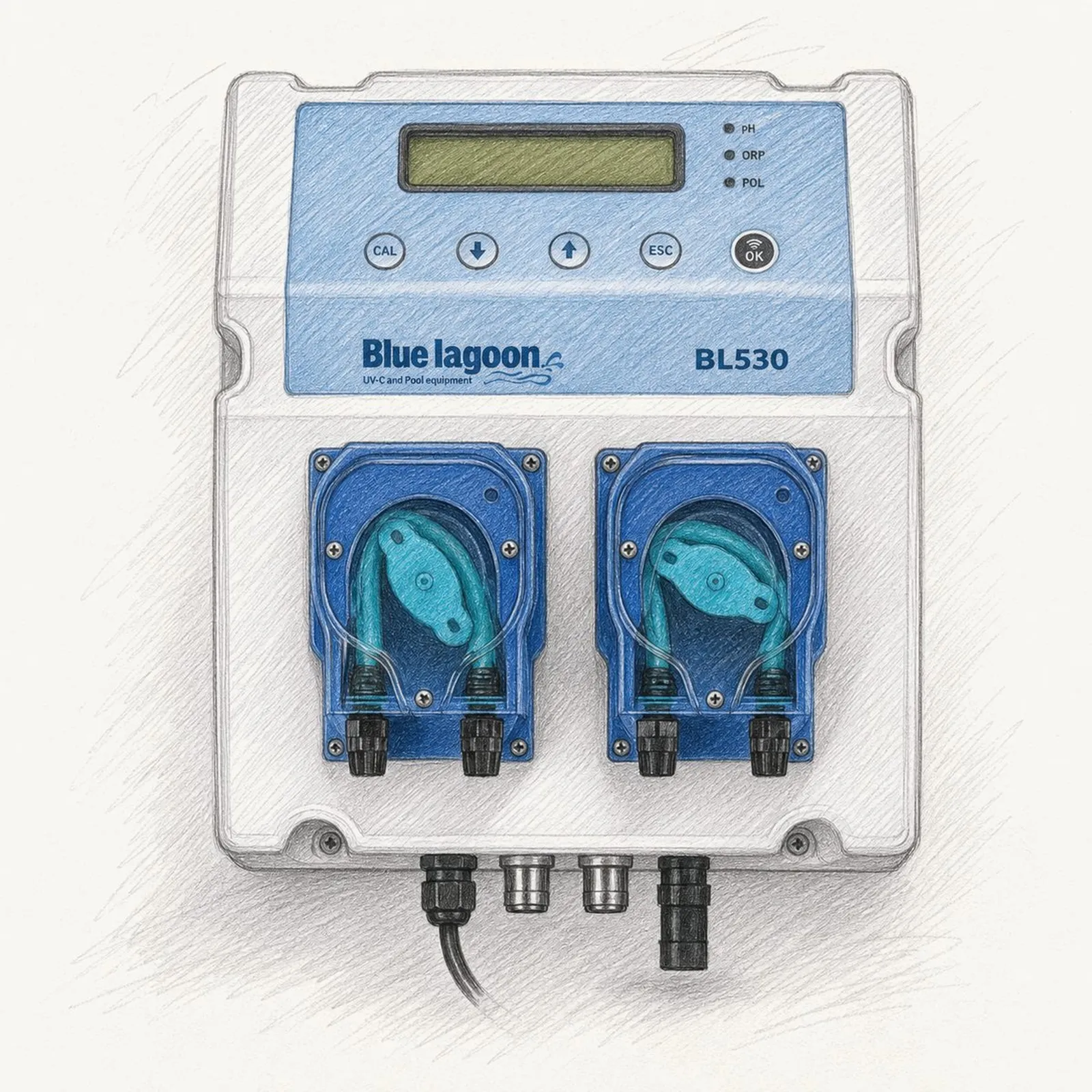Blue lagoon compact Compact Pool System (BL530) - bild 1