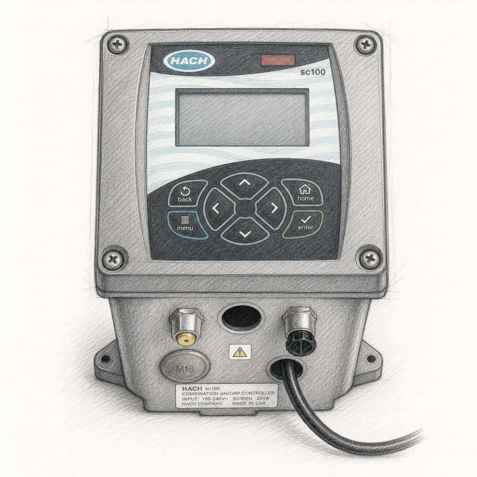 Hach sc100 Combination pH/ORP Analysis System - bild 1