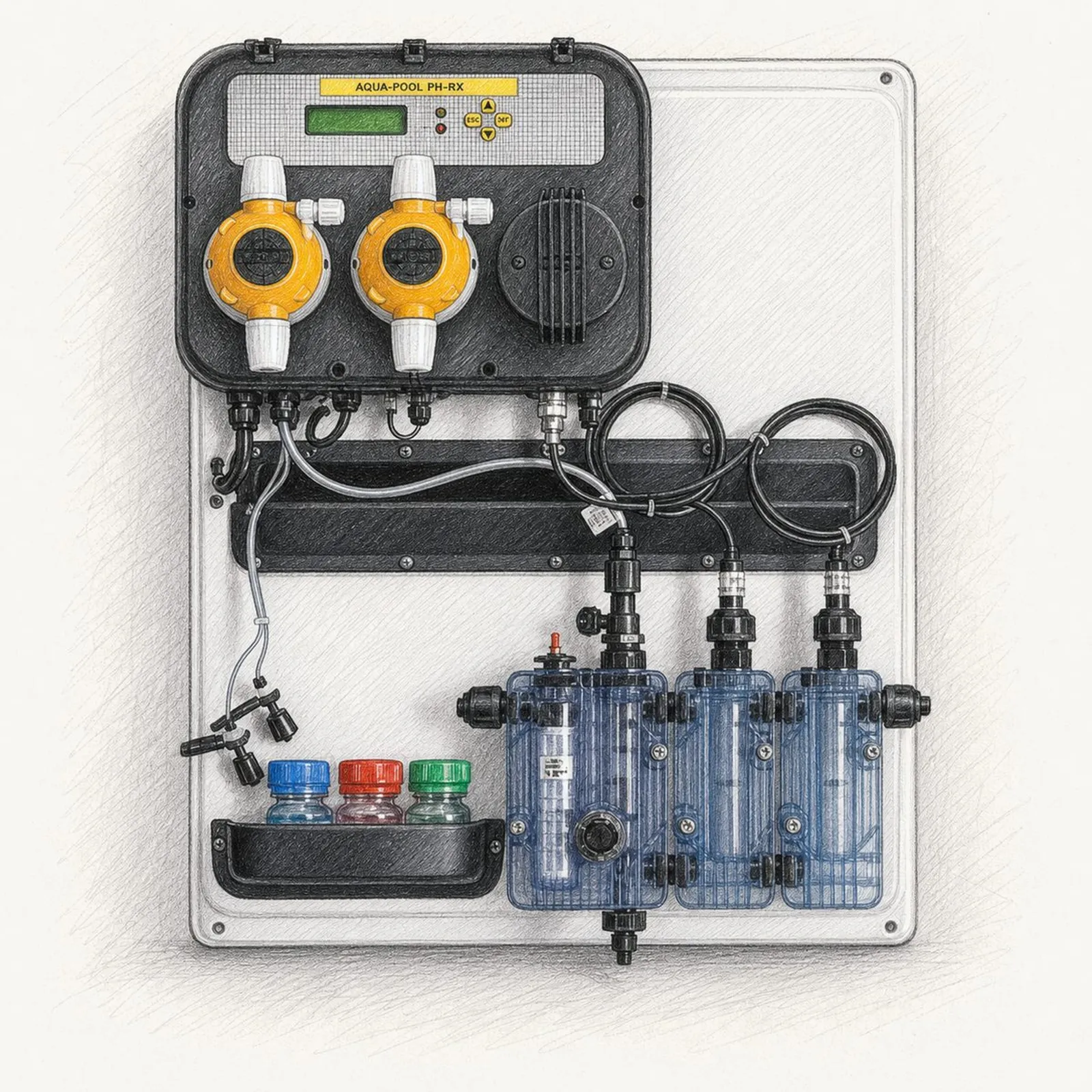 Aqua A-Pool System PH-RX - bild 1