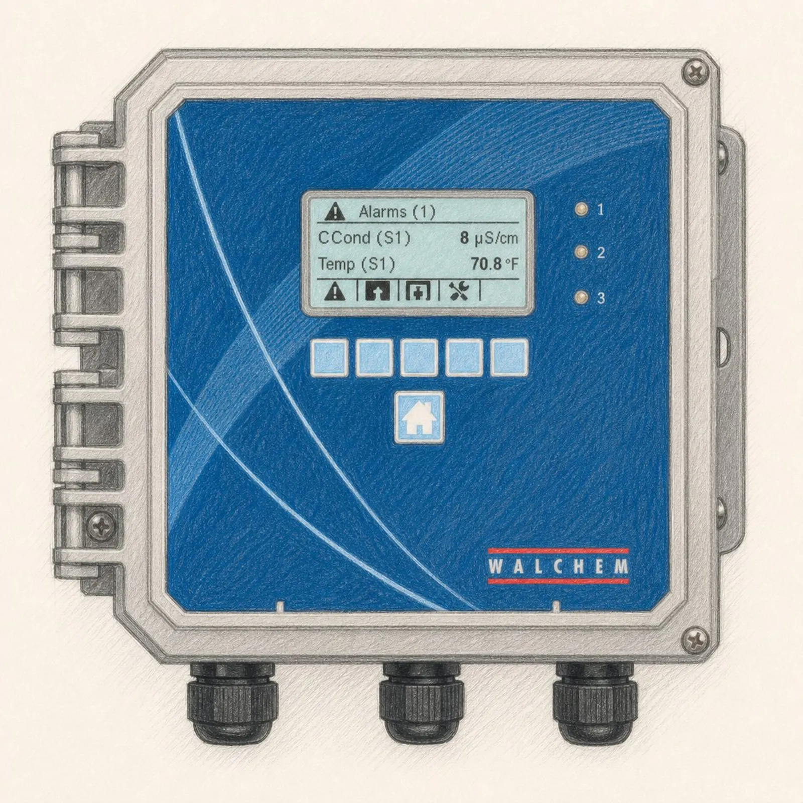 Walchem W100W (non-amplified BNC pH/ORP configuration) - bild 1