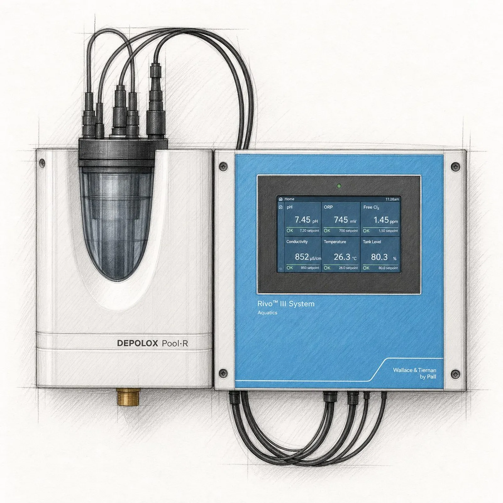 Wallace & Tiernan Rivo III Aquatics - bild 1