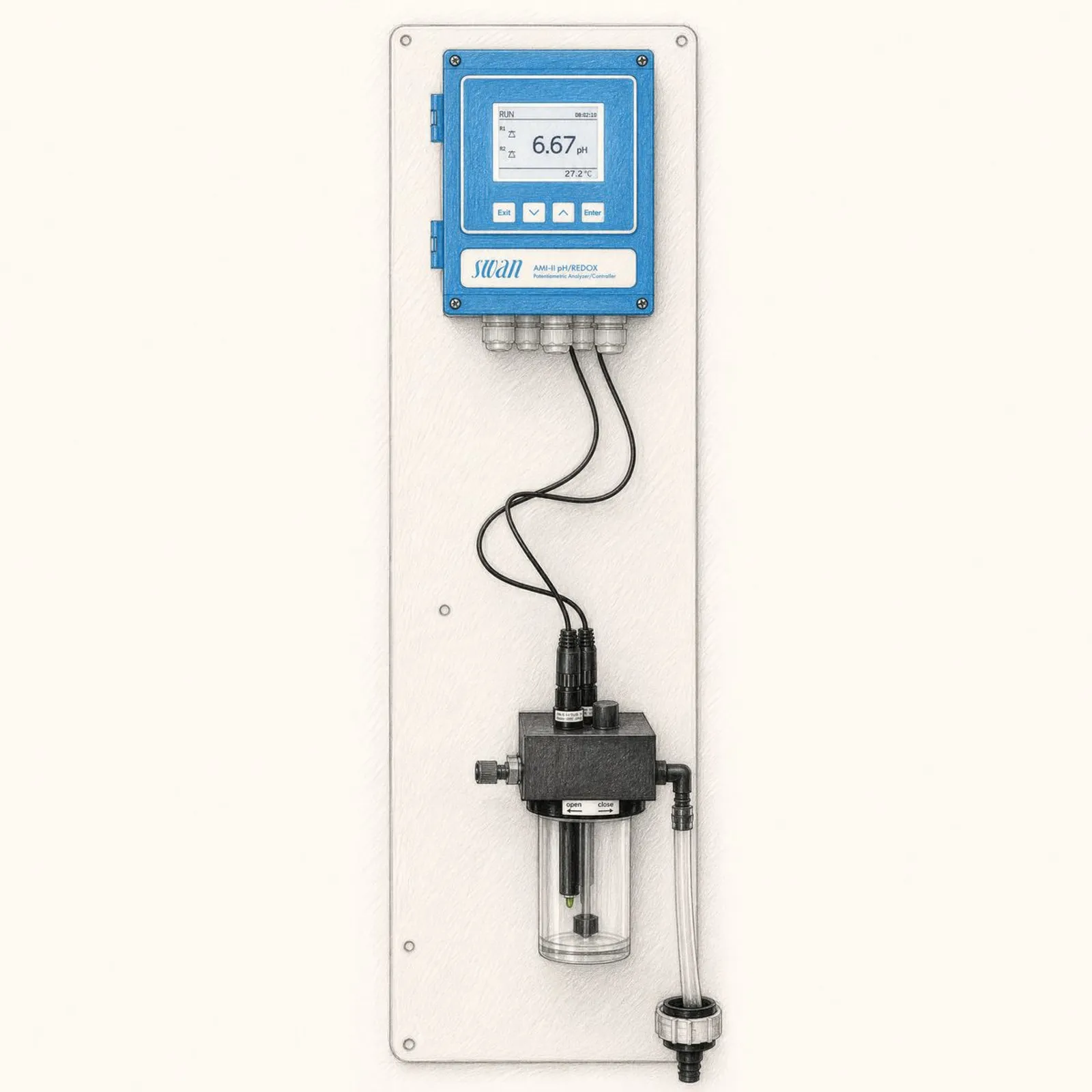 Swan Analytical AMI-II pH/Redox M-Flow - bild 1