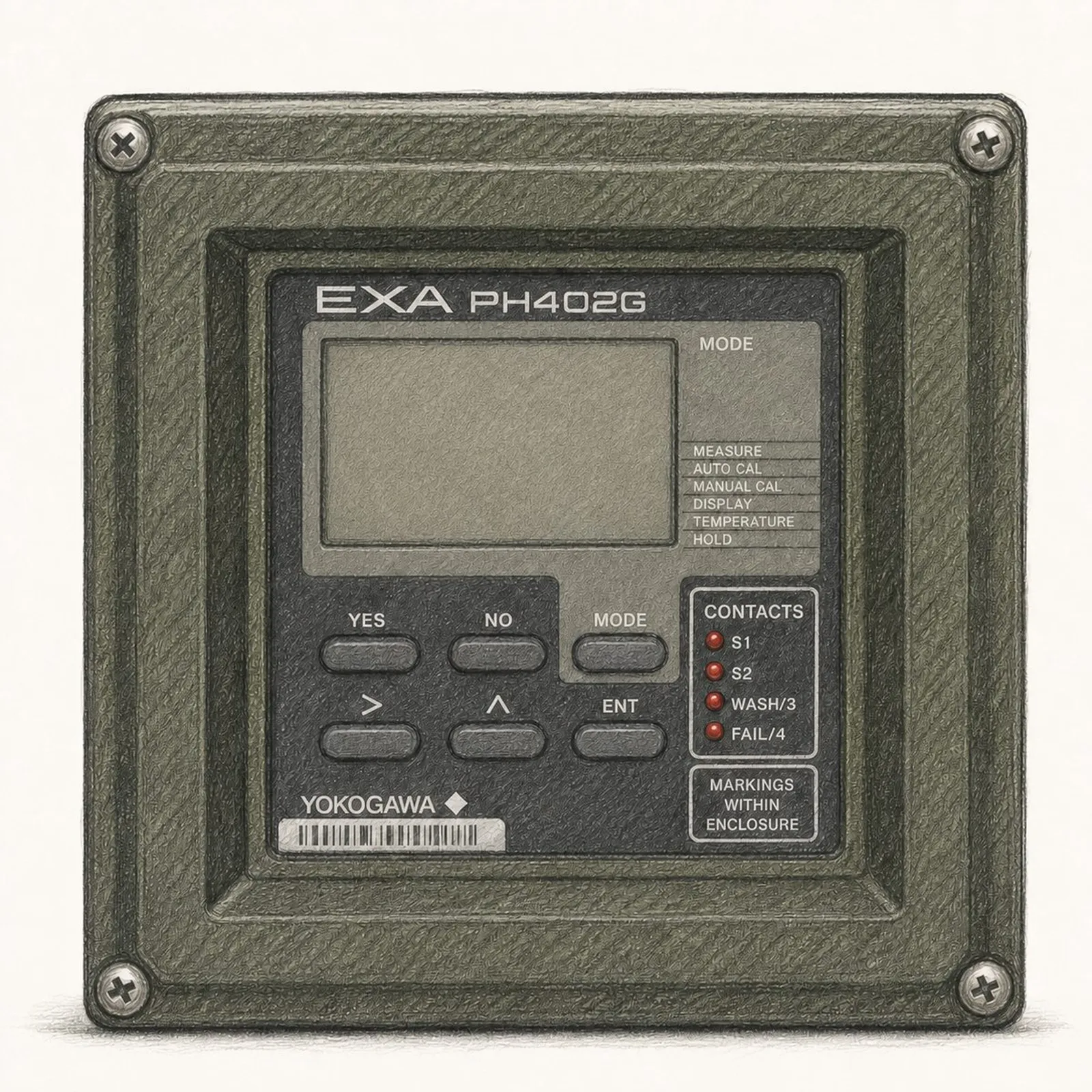 Yokogawa PH402G (PH4/OR4 configuration) - bild 1