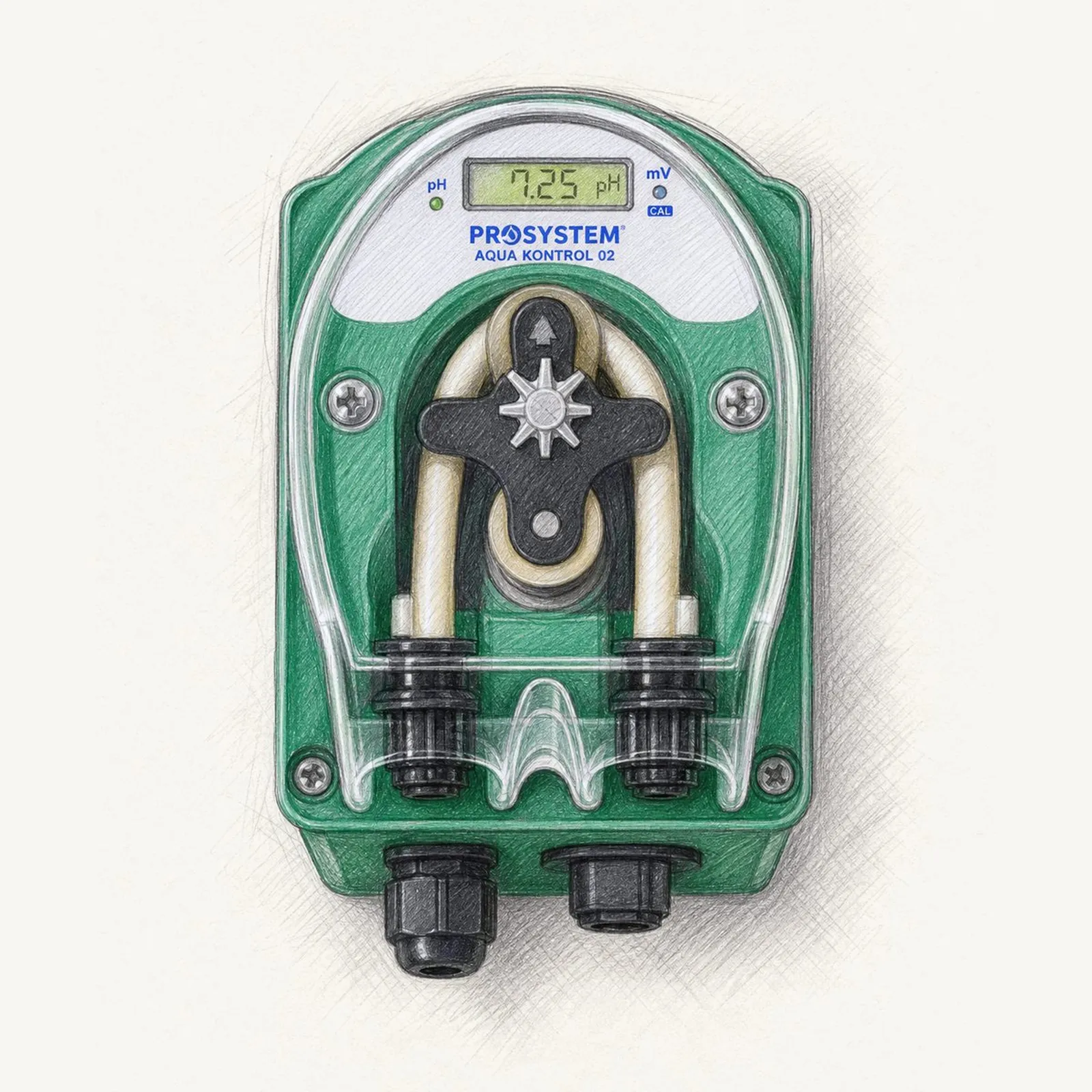 Prosystem Aqua Kontrol 02 (EC/redox-pump, poolanpassad) - bild 1