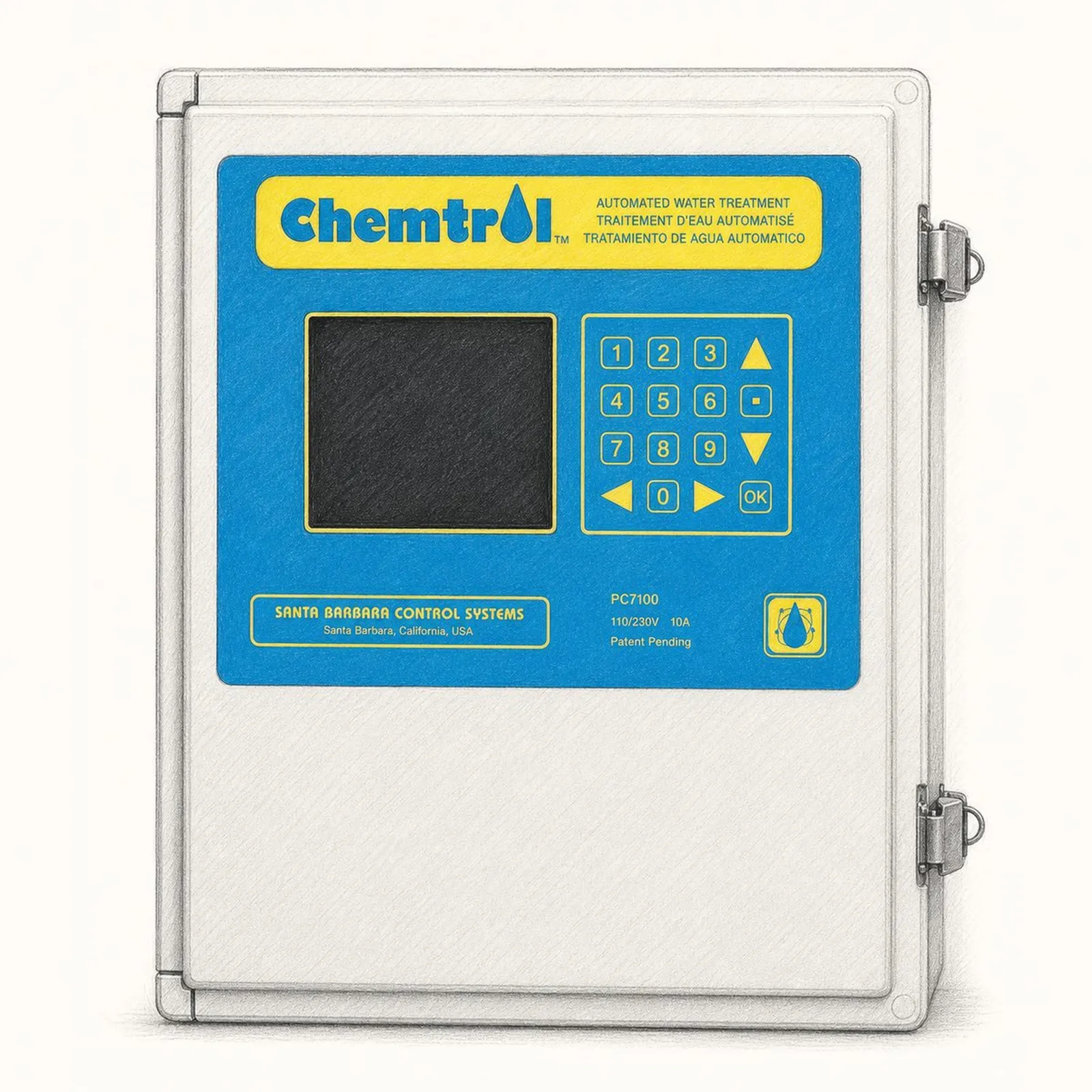 CHEMTROL PC7100 Dual-Chlorine Integrated Controller - bild 1