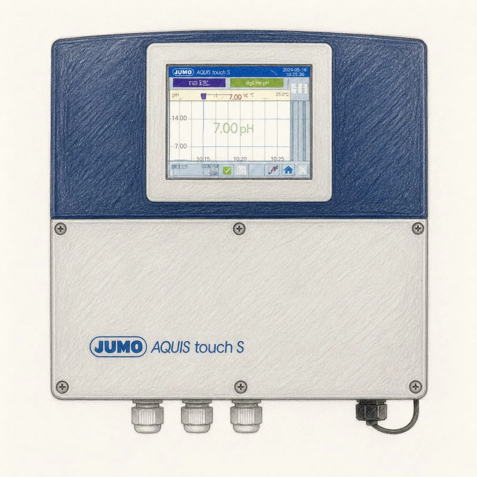 JUMO AQUIS touch S (digiLine pH/ORP configuration) - bild 1