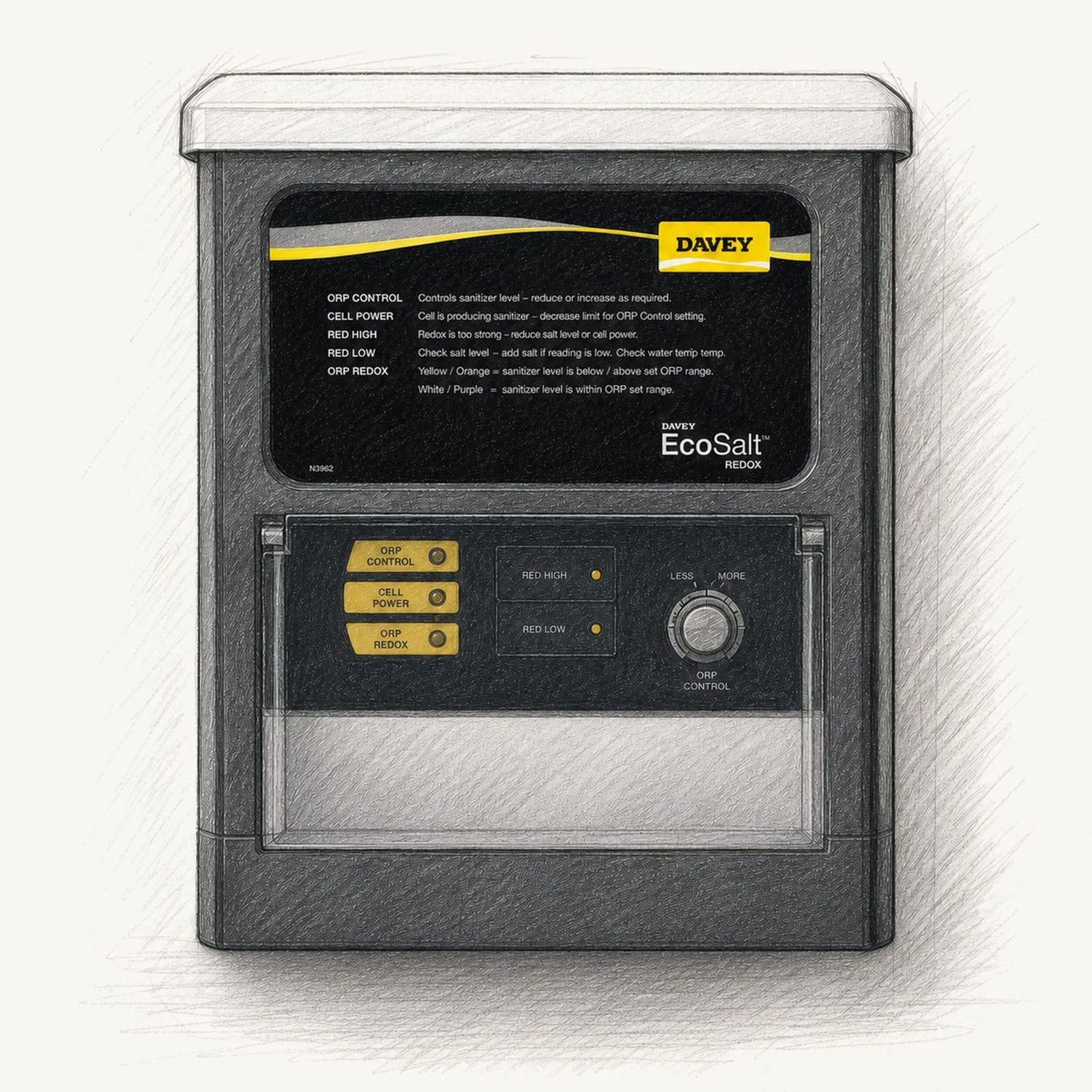 Davey EcoSalt REDOX (MC12ORP) - bild 1