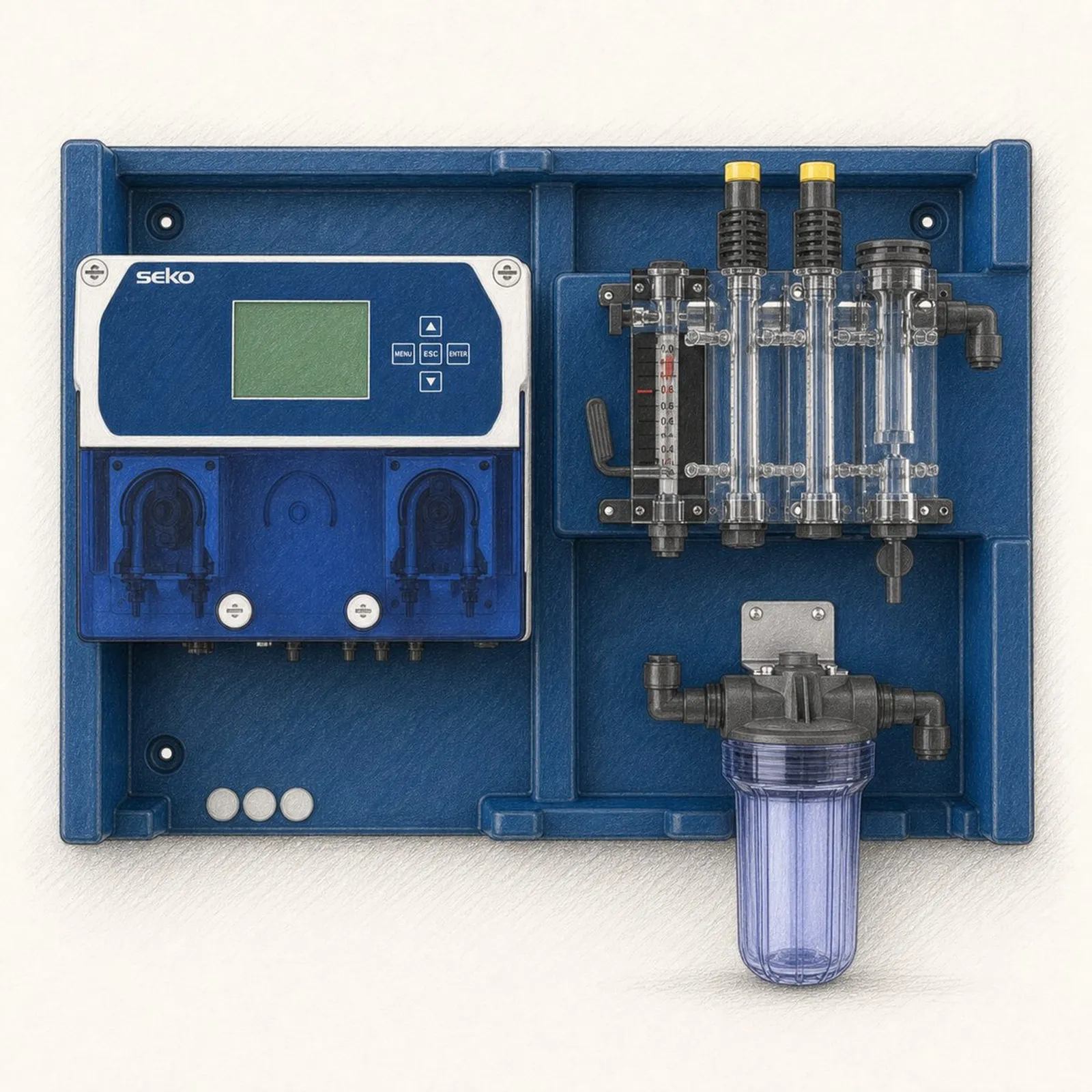Seko PoolDose Tech Panel - bild 1