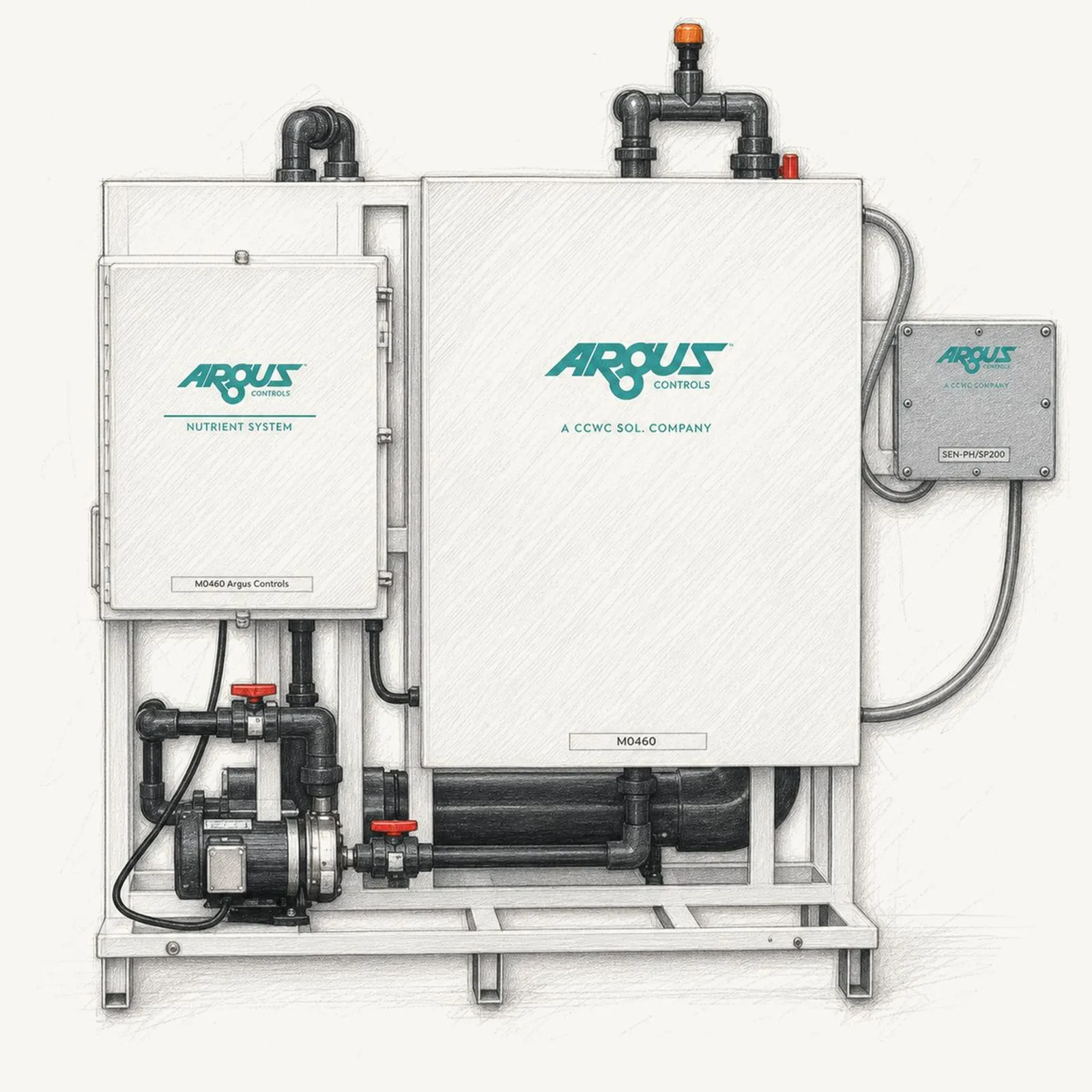 Argus Controls Nutrient System AB-150 / RM (Titan) med SEN-PH/SP200 - bild 1