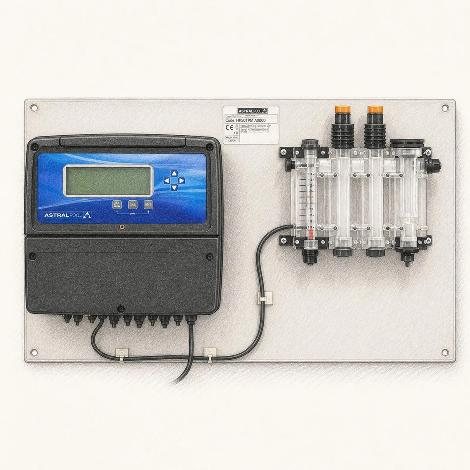 AstralPool Controller pH/ORP/Free Chlorine panel - bild 1