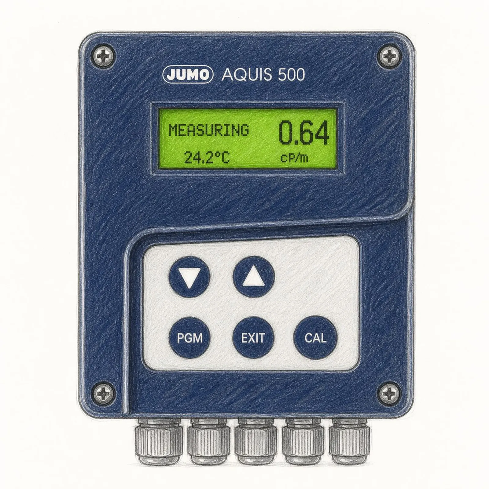 JUMO AQUIS 500 AS (liquid analysis configuration) - bild 1