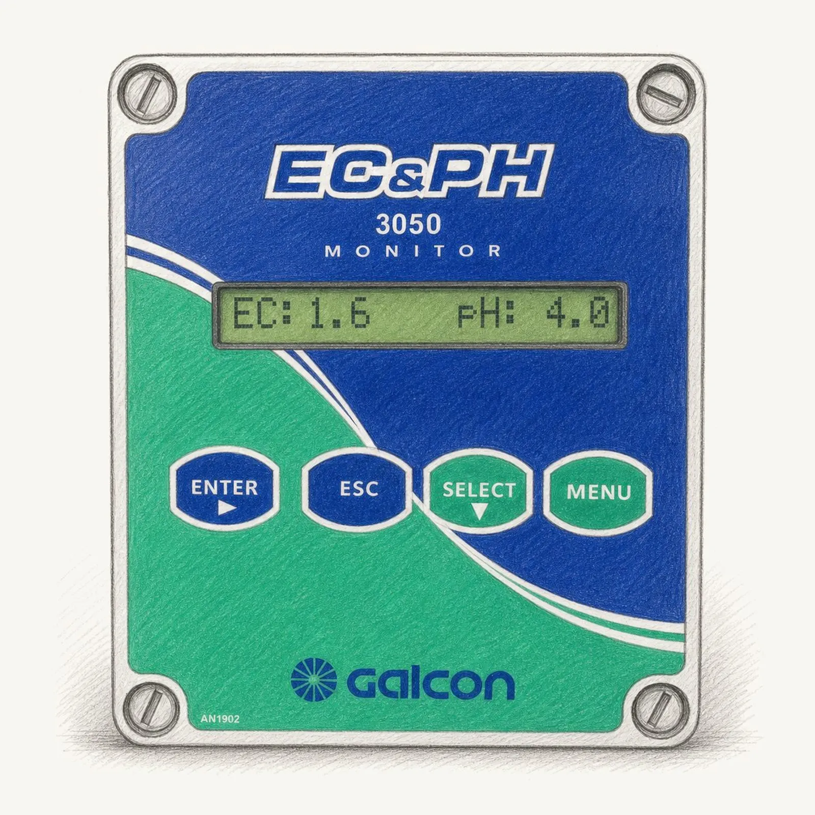 Galcon EC-pH 3050 - bild 1
