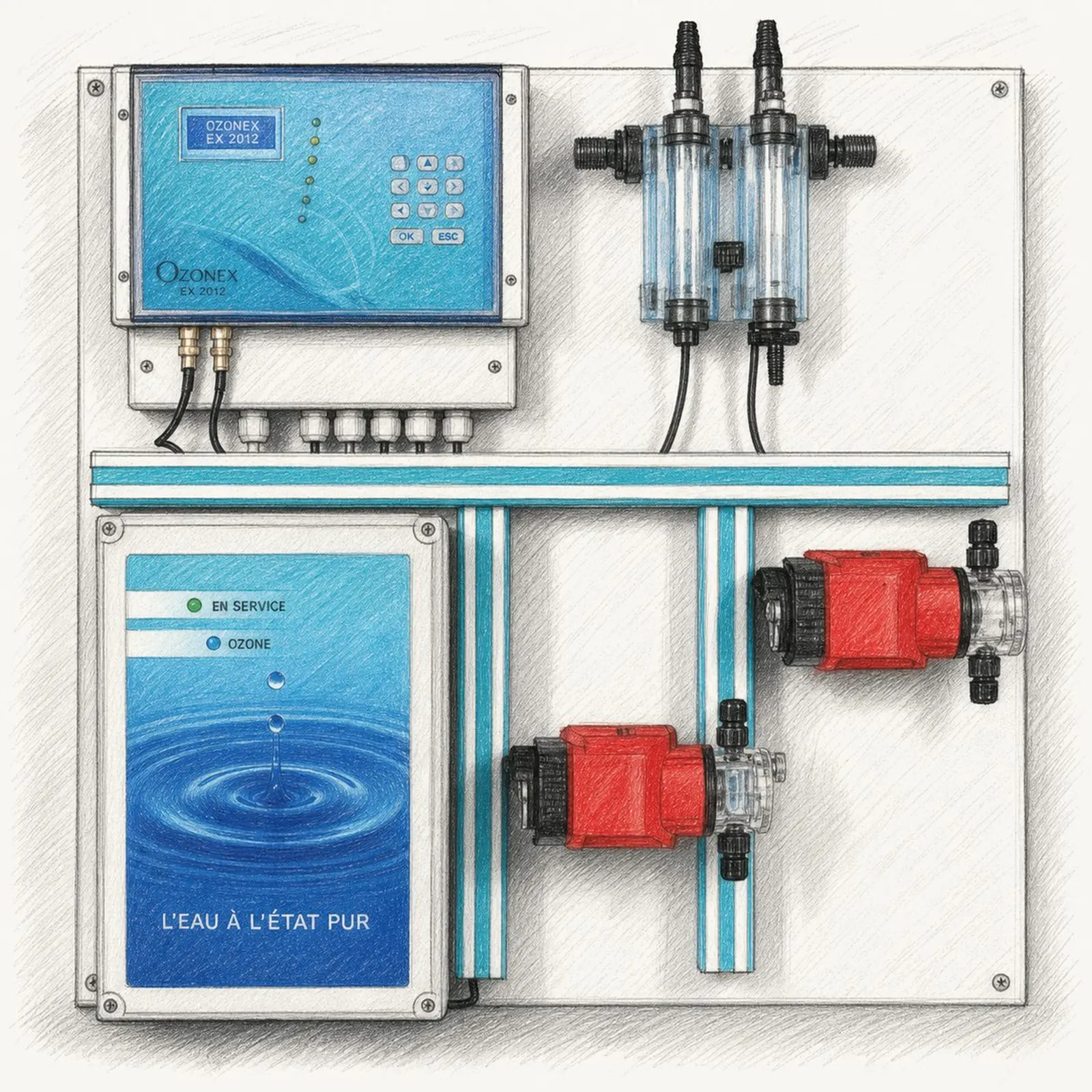 Ozonex EX (äldre knappsatsregulator, t.ex. EX 2012) - bild 1